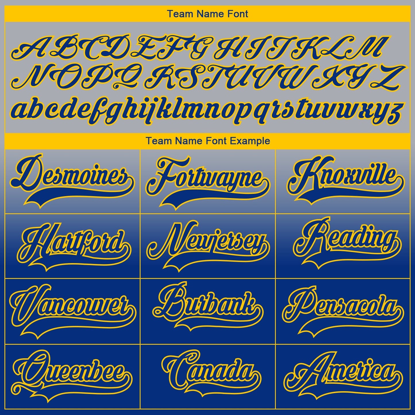 Custom Gray Royal-Yellow Fade Fashion Hockey Lace Neck Jersey view 7