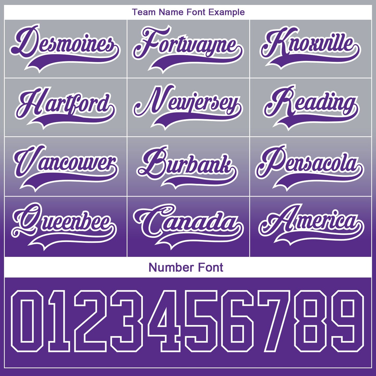 Custom Gray Purple-White Fade Fashion Hockey Lace Neck Jersey view 6