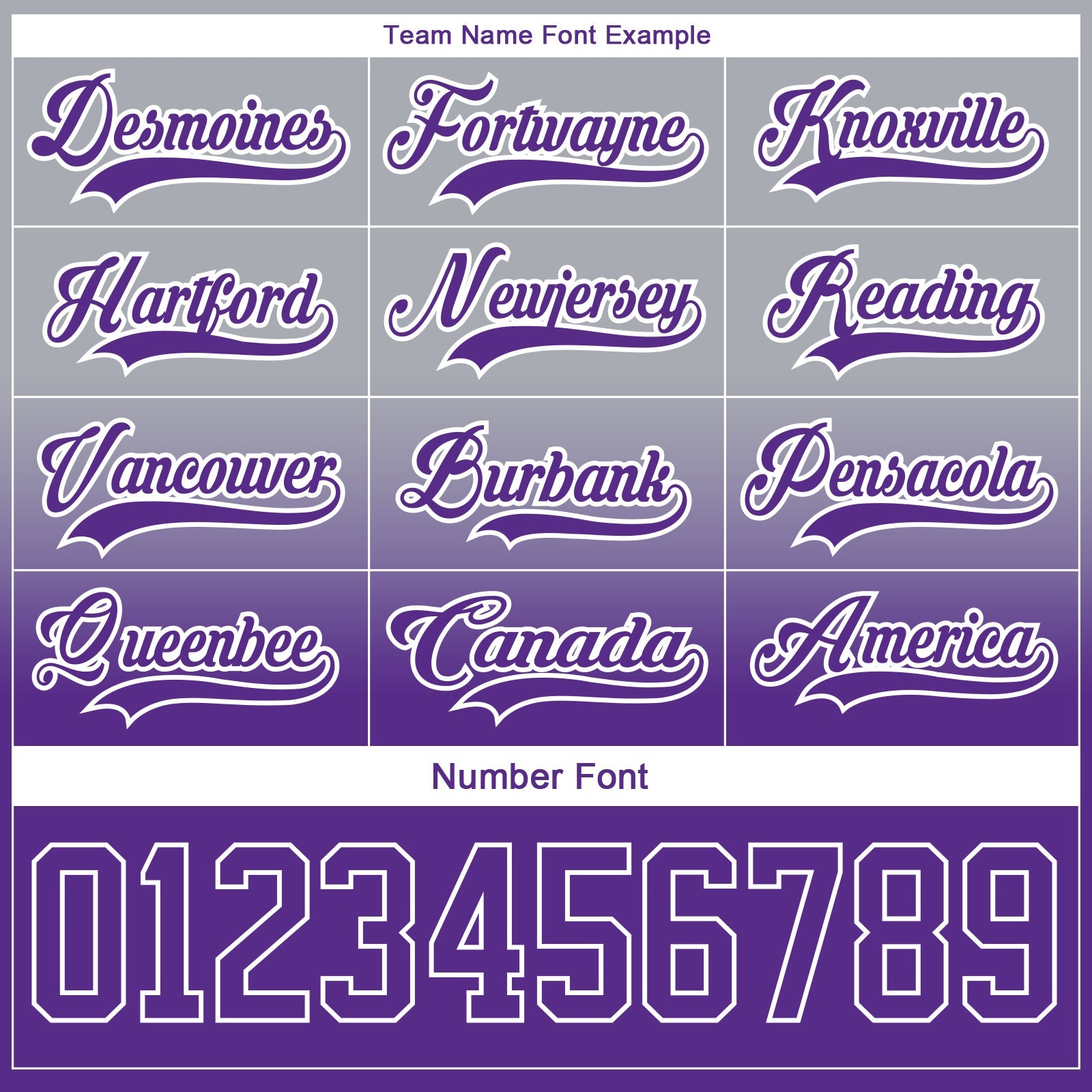 Custom Gray Purple-White Fade Fashion Hockey Lace Neck Jersey view 6