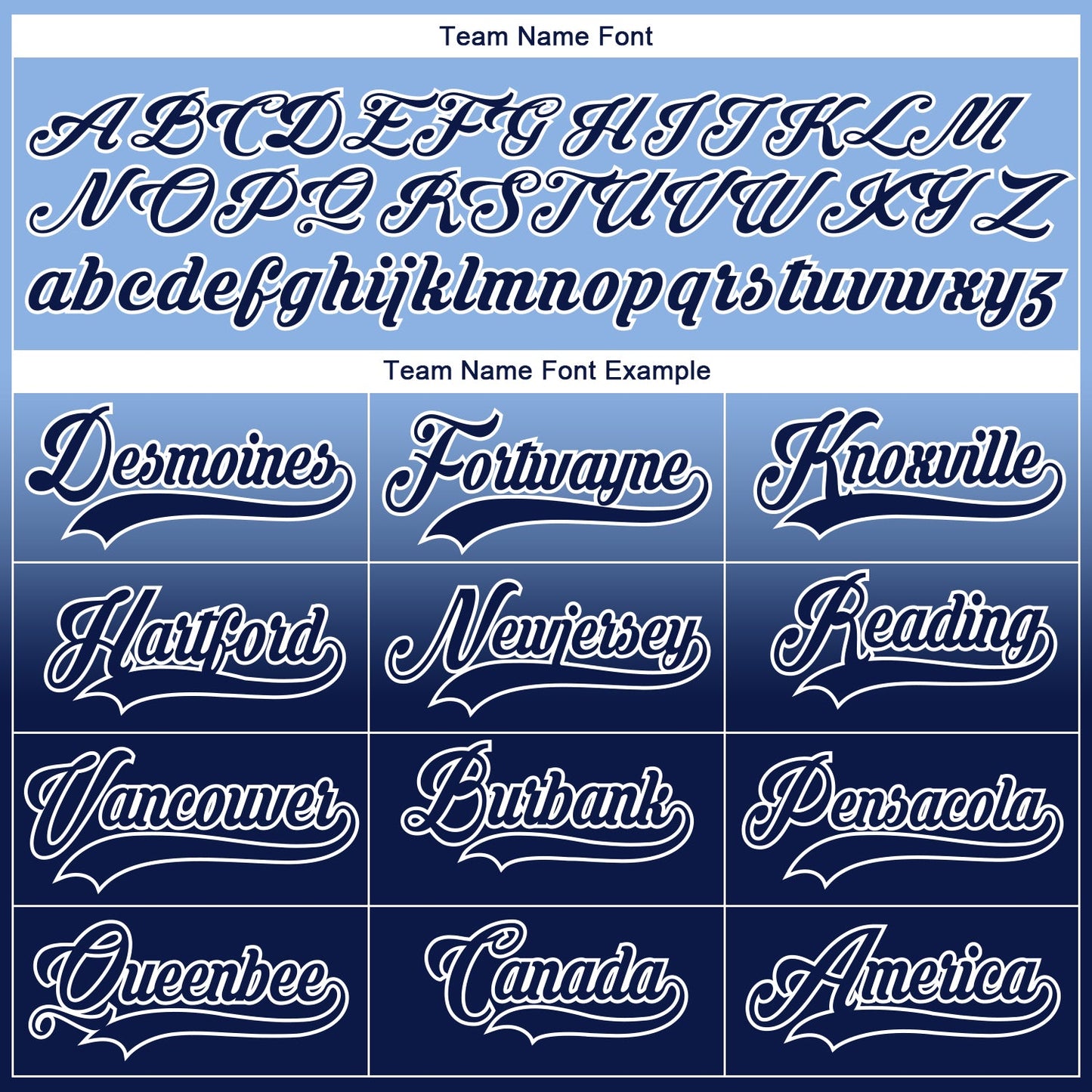 Custom Light Blue Navy-White Fade Fashion Hockey Lace Neck Jersey view 7