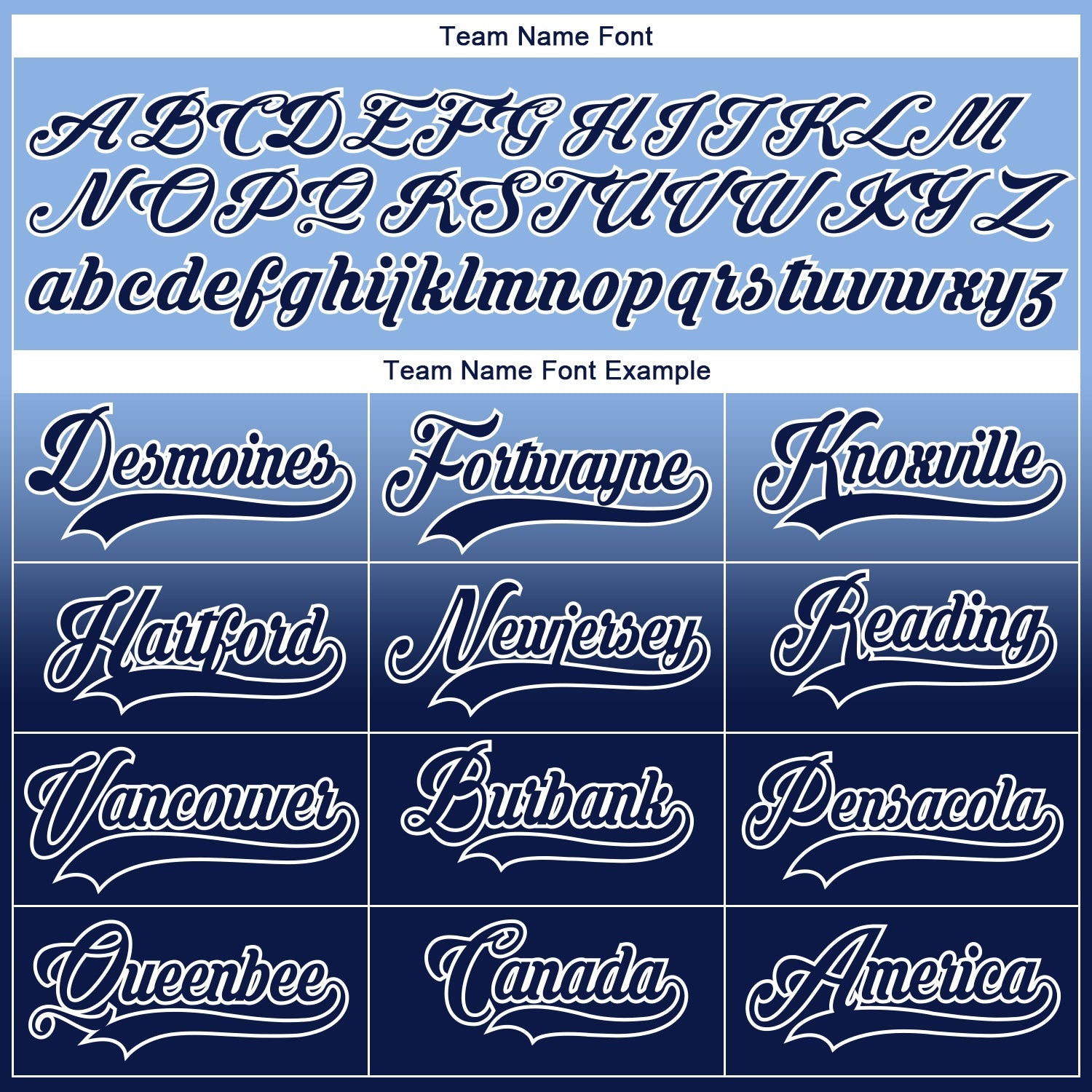 Custom Light Blue Navy-White Fade Fashion Hockey Lace Neck Jersey view 7