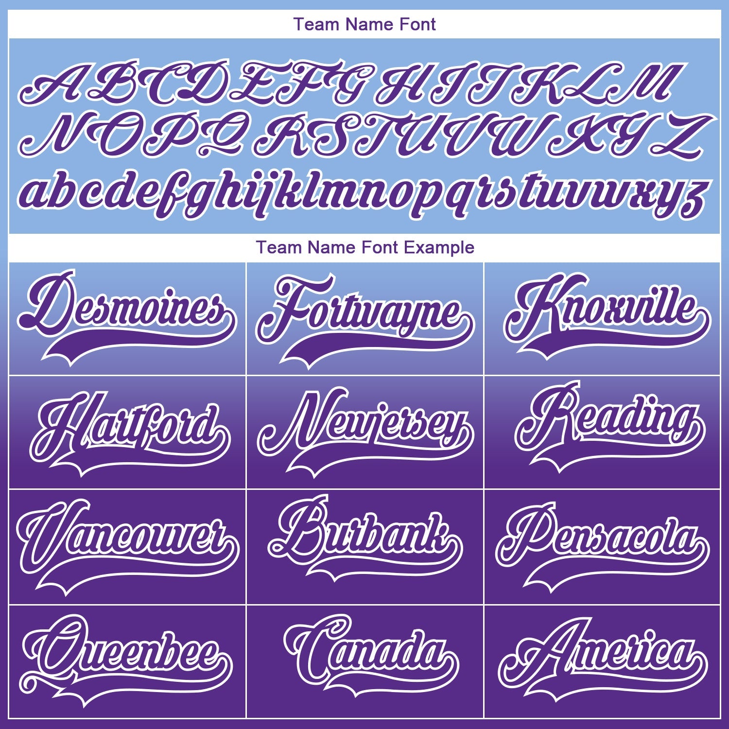 Custom Light Blue Purple-White Fade Fashion Hockey Lace Neck Jersey view 7