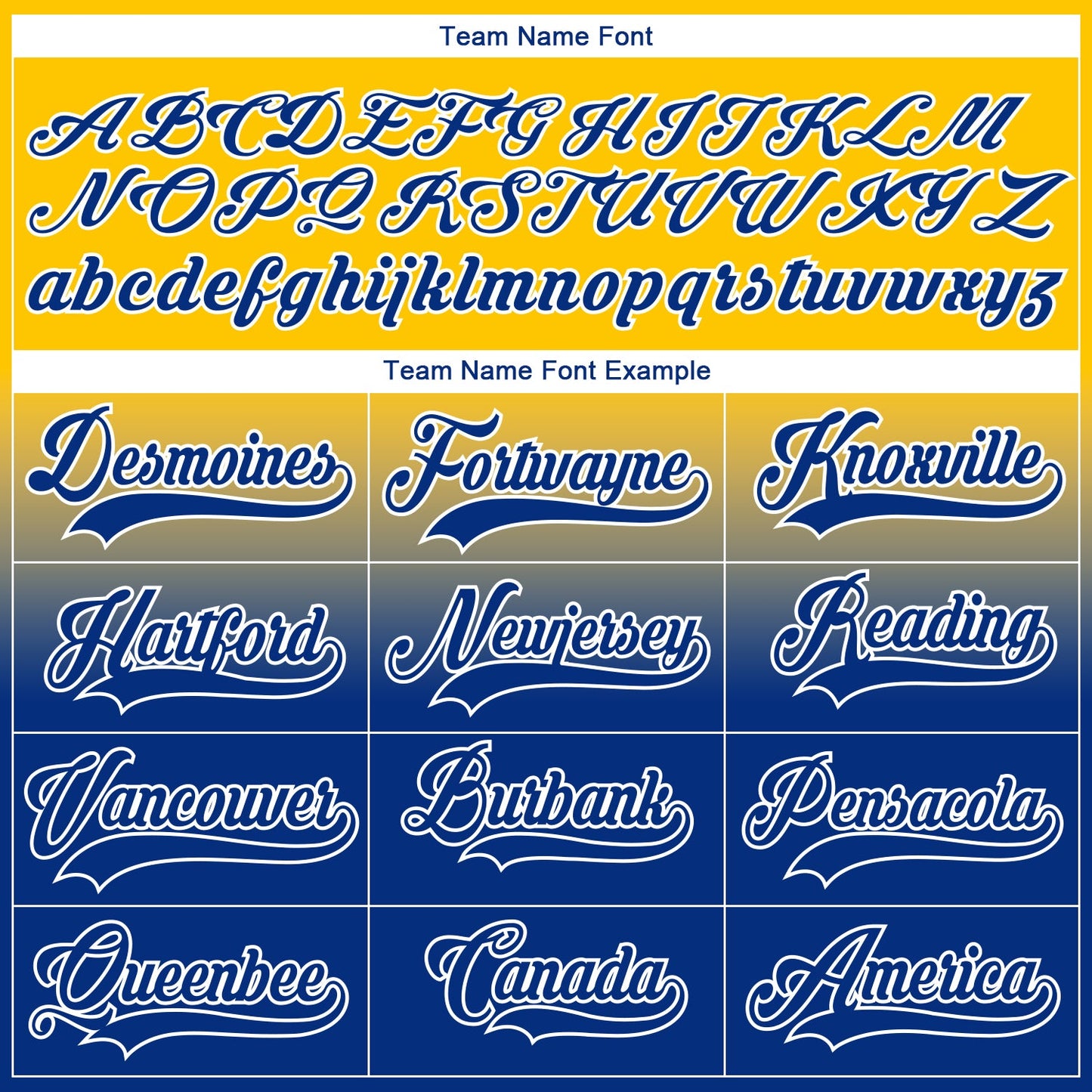 Custom Yellow Royal-White Fade Fashion Hockey Lace Neck Jersey view 7