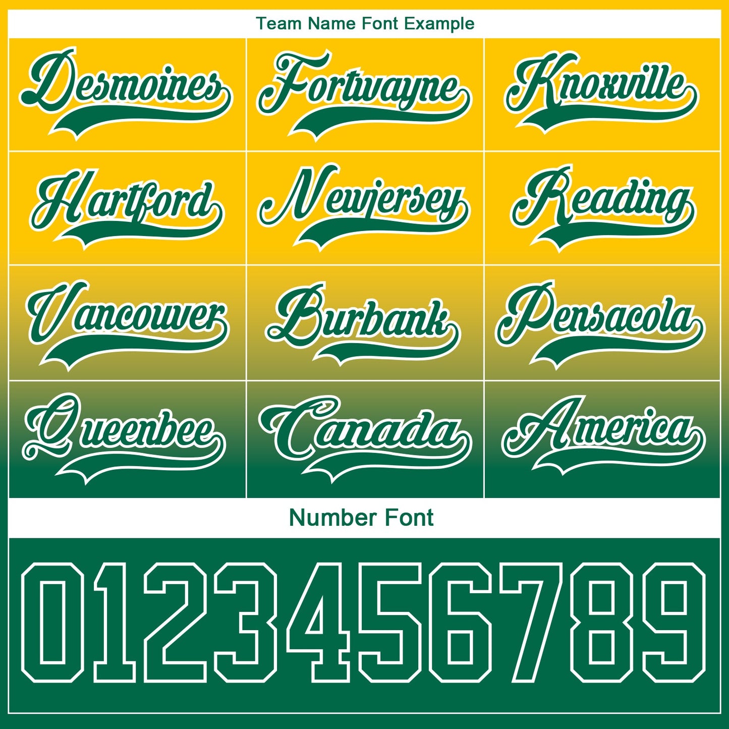 Custom Yellow Kelly Green-White Fade Fashion Hockey Lace Neck Jersey view 6