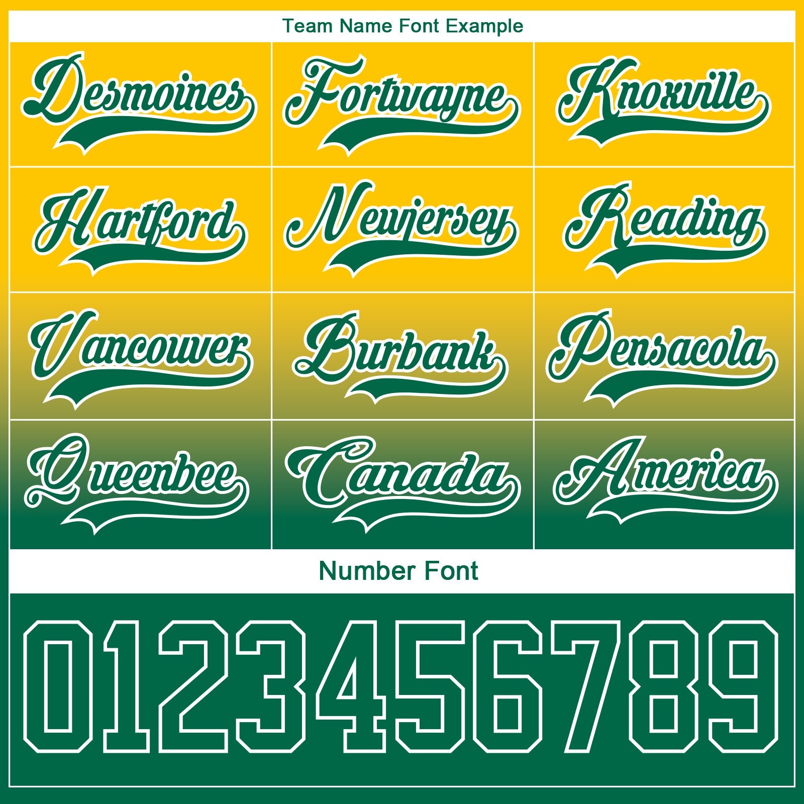 Custom Yellow Kelly Green-White Fade Fashion Hockey Lace Neck Jersey view 6