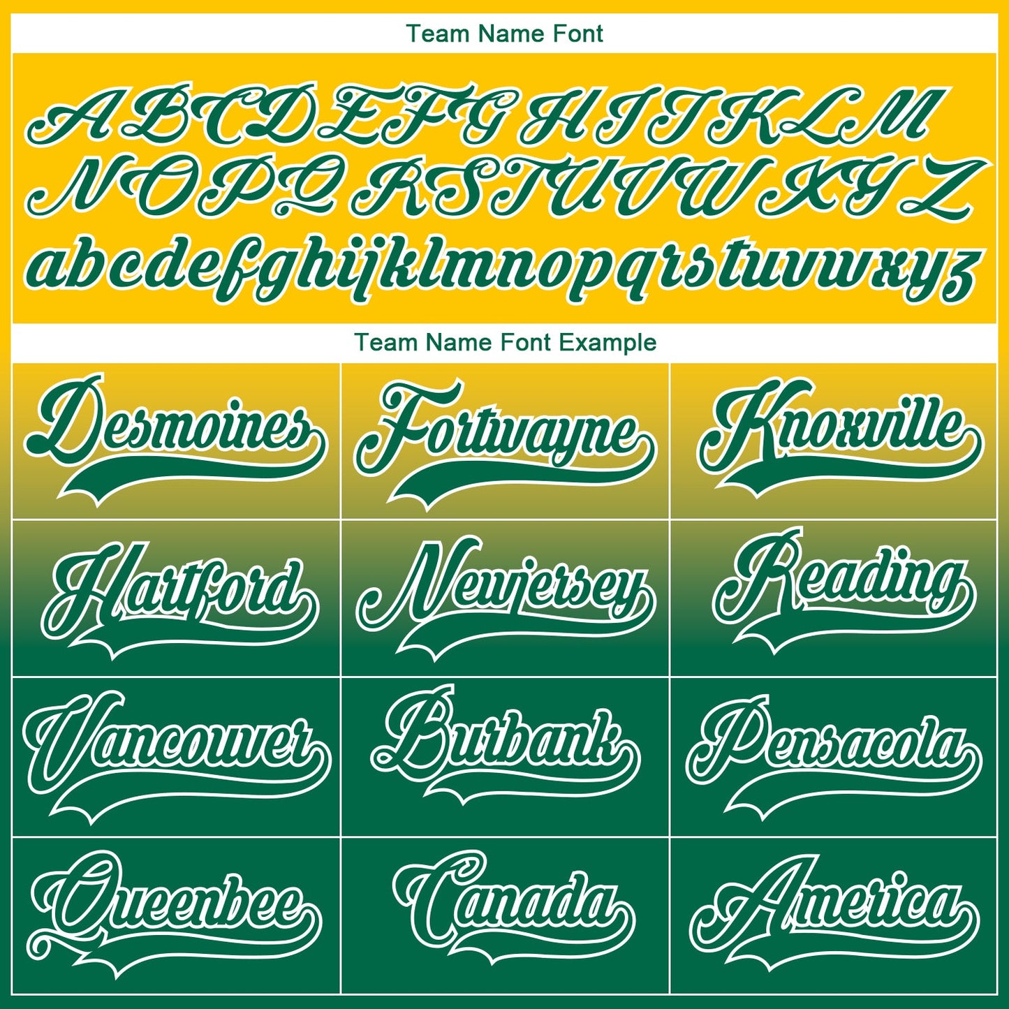 Custom Yellow Kelly Green-White Fade Fashion Hockey Lace Neck Jersey view 7