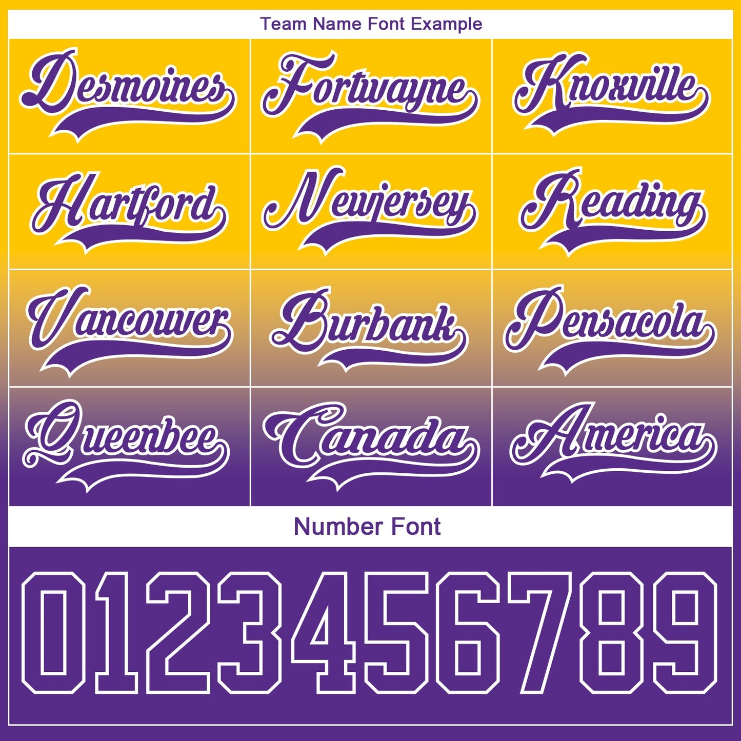 Custom Yellow Purple-White Fade Fashion Hockey Lace Neck Jersey view 6