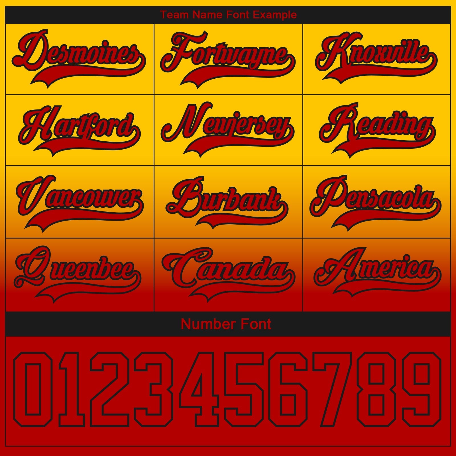 Custom Yellow Red-Black Fade Fashion Hockey Lace Neck Jersey view 6