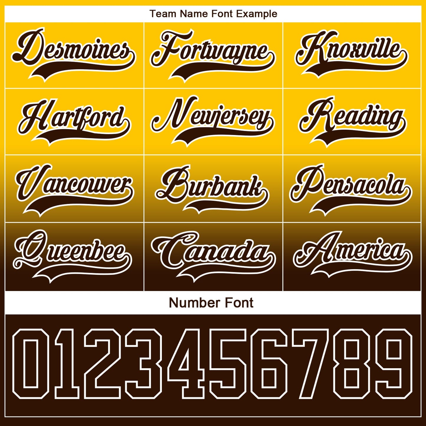 Custom Yellow Brown-White Fade Fashion Hockey Lace Neck Jersey view 6