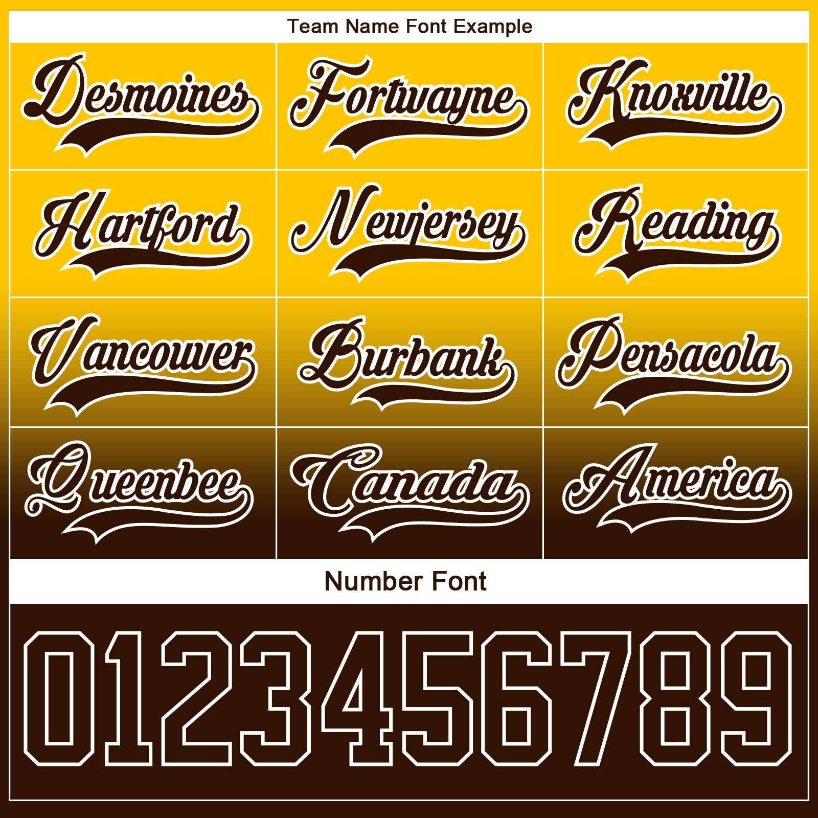Custom Yellow Brown-White Fade Fashion Hockey Lace Neck Jersey view 6
