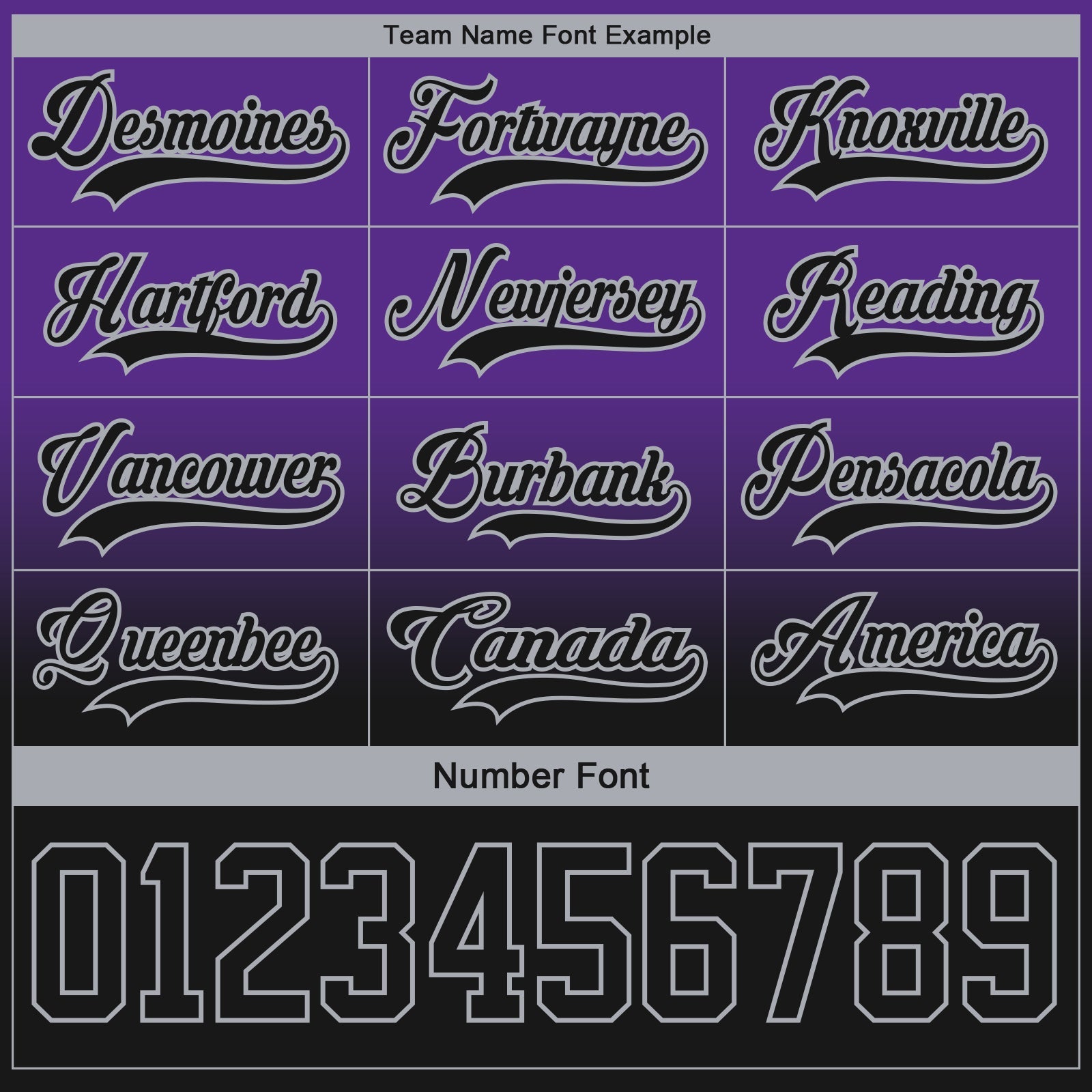 Custom Purple Black-Gray Fade Fashion Hockey Lace Neck Jersey view 6