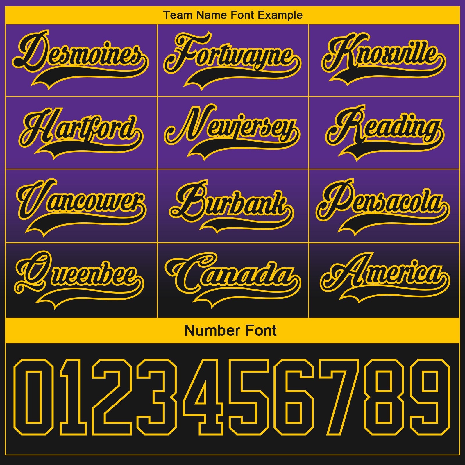 Custom Purple Black-Yellow Fade Fashion Hockey Lace Neck Jersey view 6