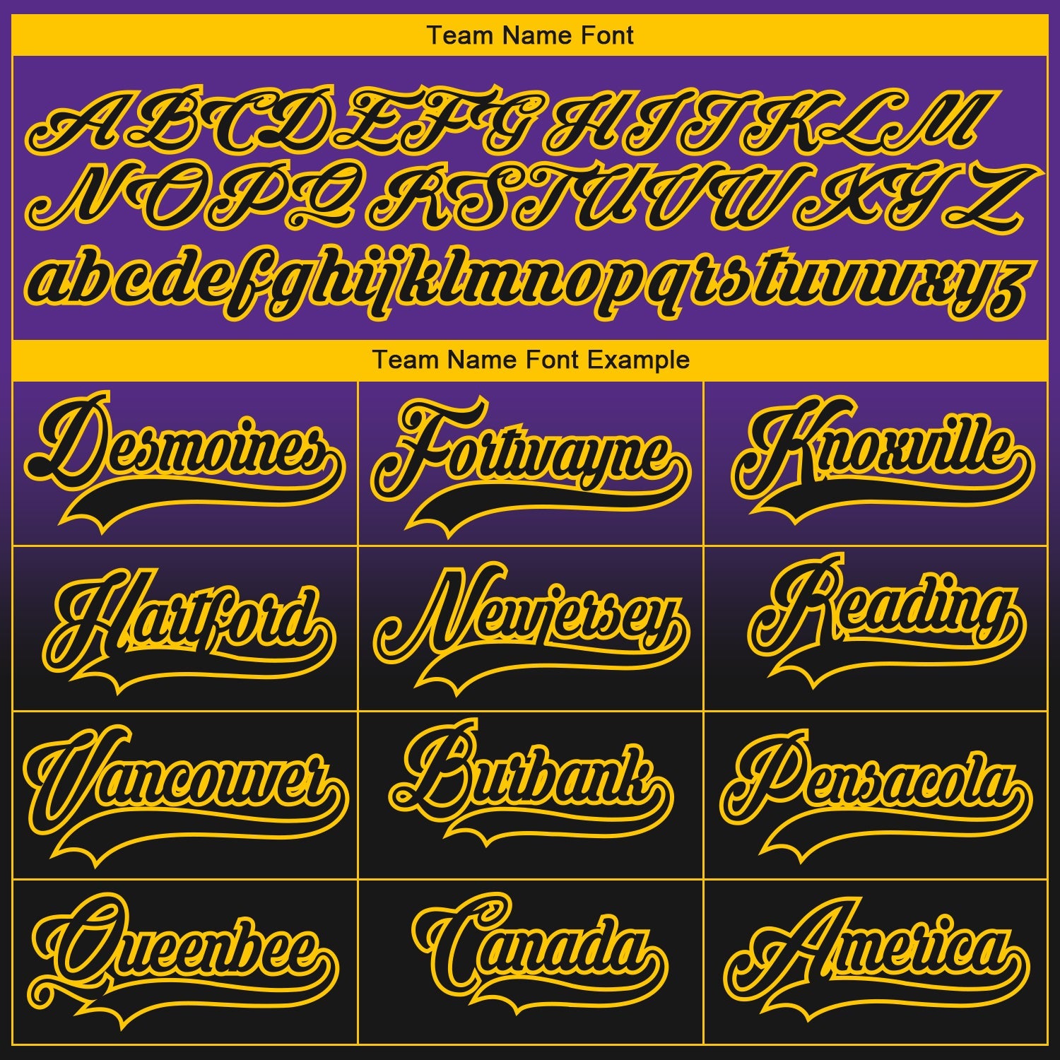 Custom Purple Black-Yellow Fade Fashion Hockey Lace Neck Jersey view 7