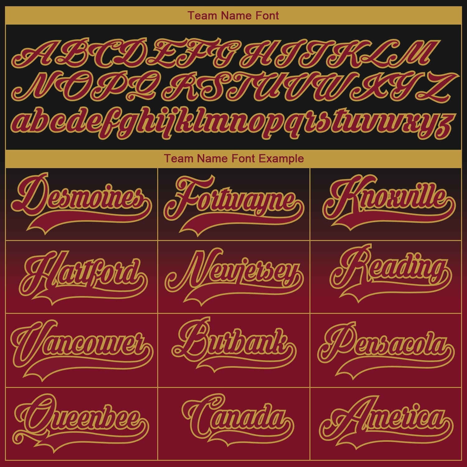 Custom Black Crimson-Old Gold Fade Fashion Hockey Lace Neck Jersey view 7