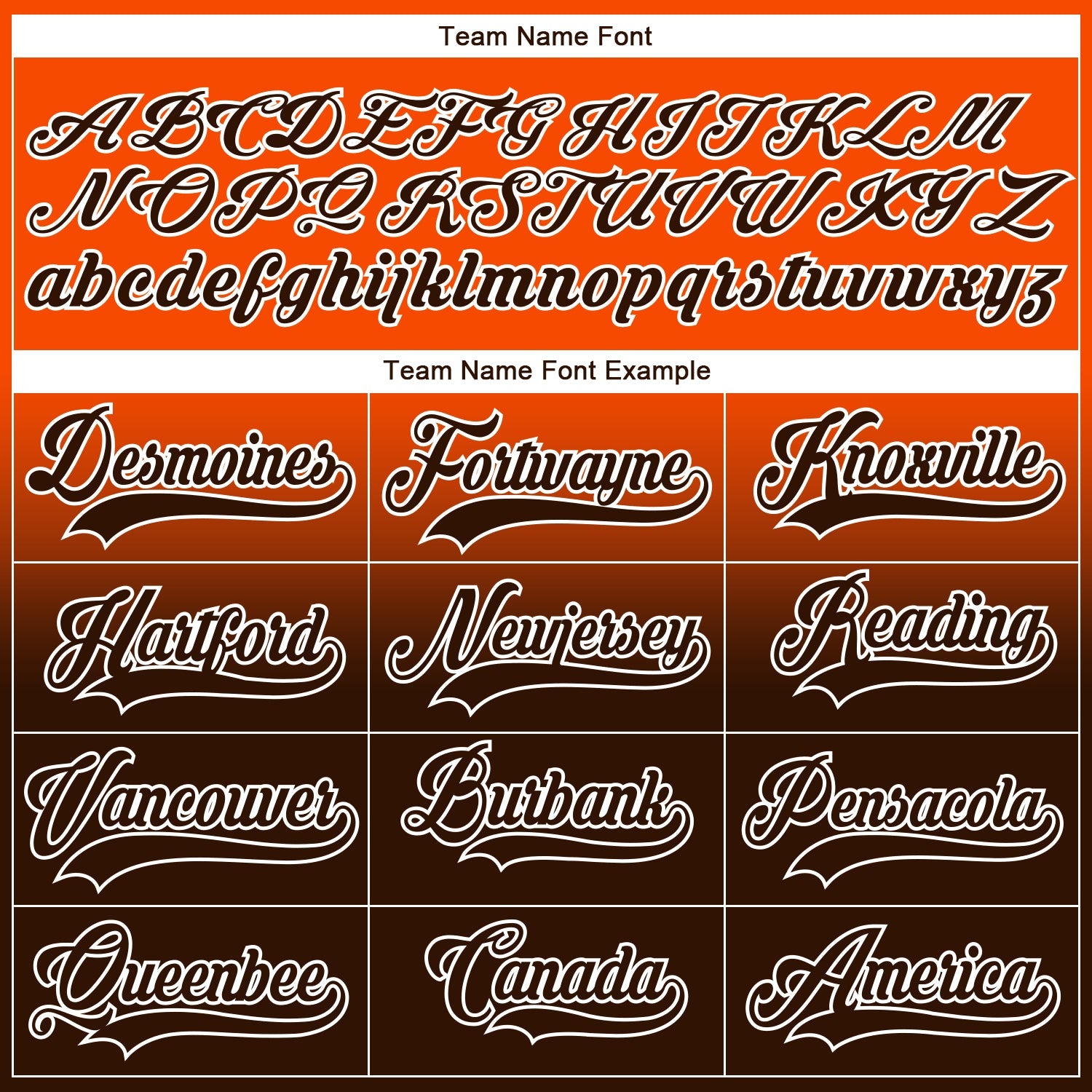 Custom Orange Brown-White Fade Fashion Hockey Lace Neck Jersey view 7