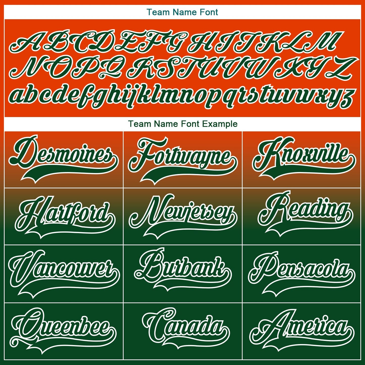 Custom Orange Green-White Fade Fashion Hockey Lace Neck Jersey view 7