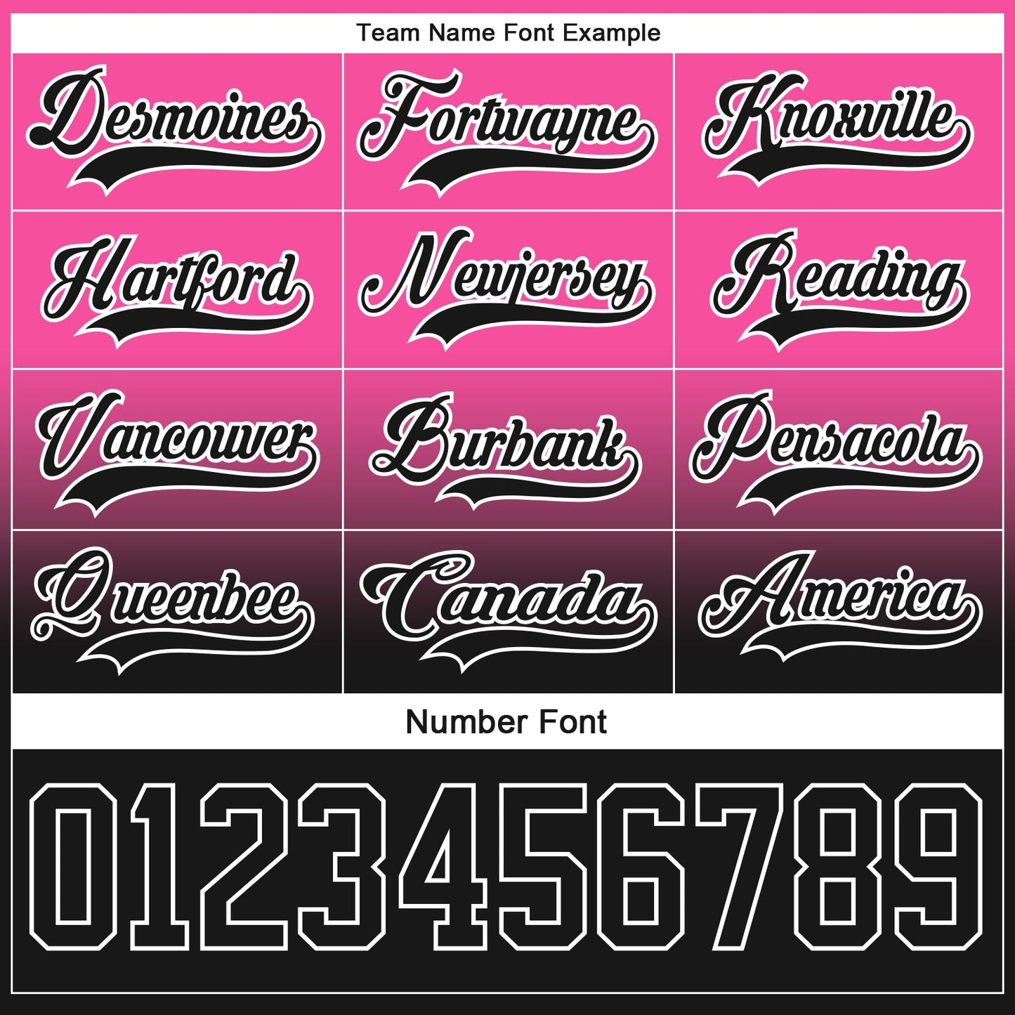 Custom Pink Black-White Fade Fashion Hockey Lace Neck Jersey view 6