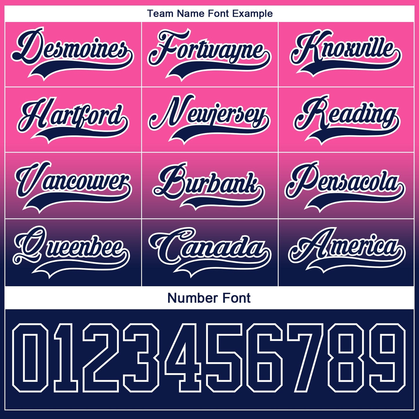 Custom Pink Navy-White Fade Fashion Hockey Lace Neck Jersey view 6