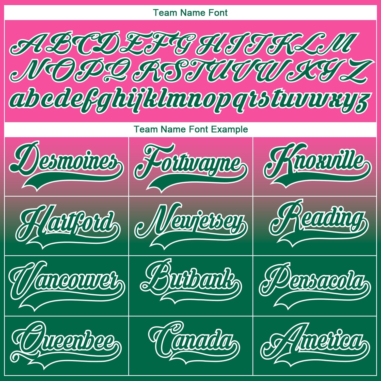 Custom Pink Kelly Green-White Fade Fashion Hockey Lace Neck Jersey view 7