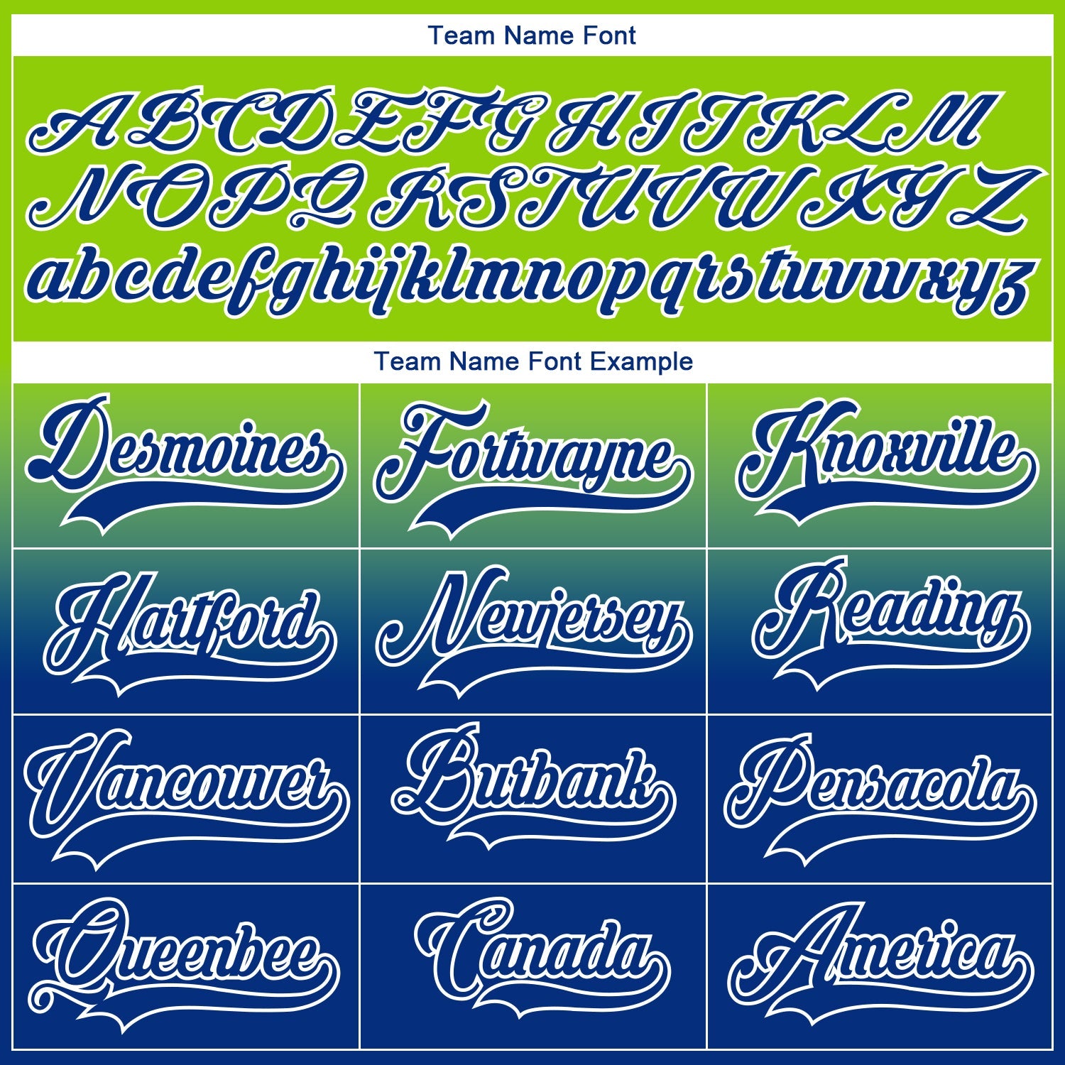 Custom Neon Green Royal-White Fade Fashion Hockey Lace Neck Jersey view 7