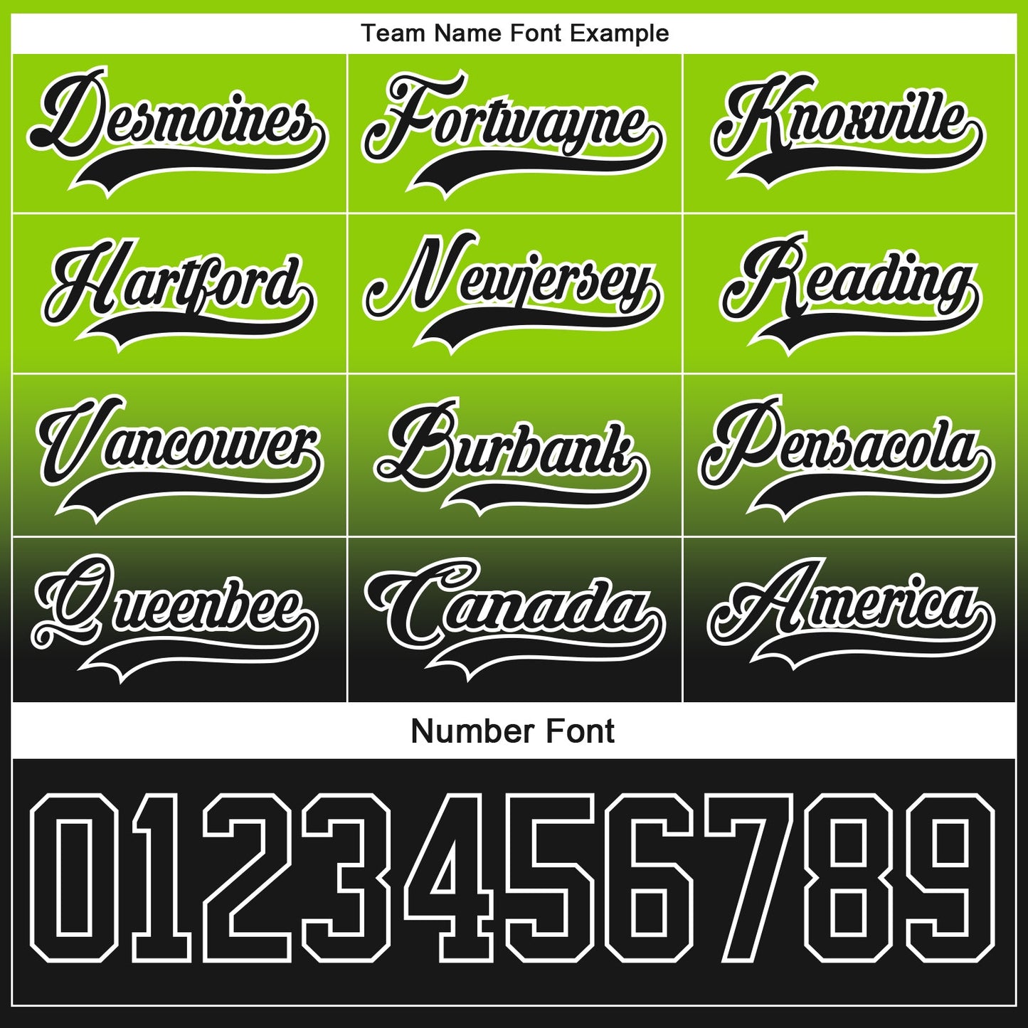 Custom Neon Green Black-White Fade Fashion Hockey Lace Neck Jersey view 6