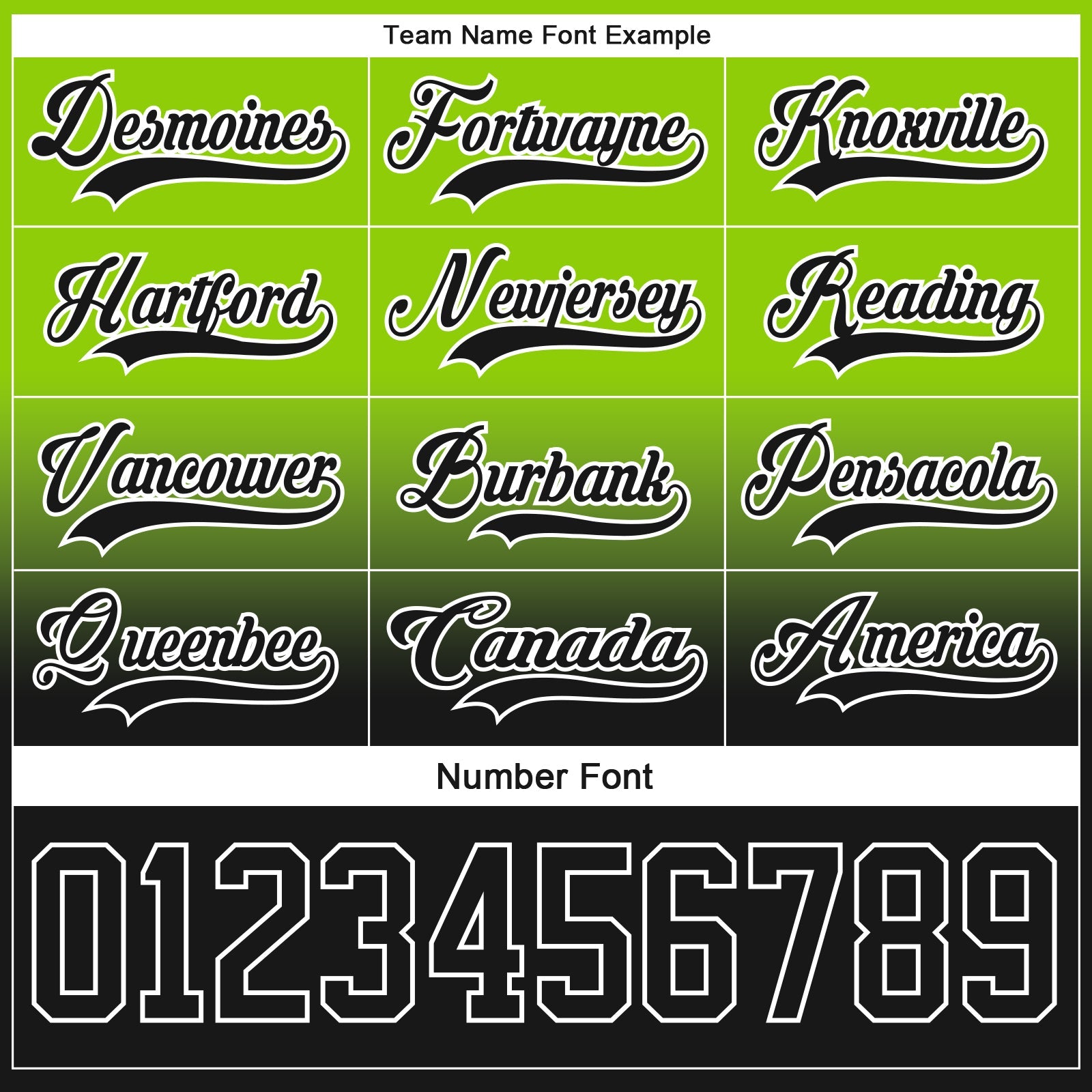 Custom Neon Green Black-White Fade Fashion Hockey Lace Neck Jersey view 6