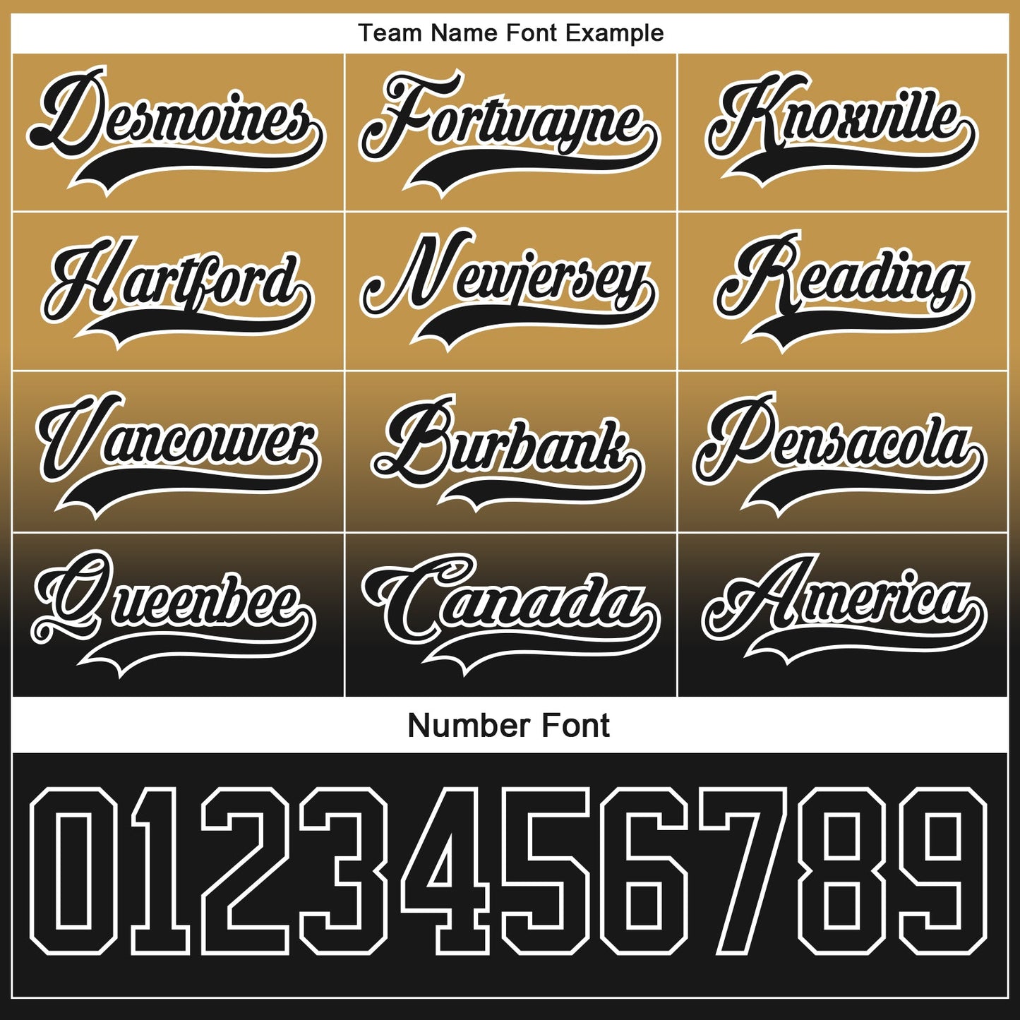 Custom Old Gold Black-White Fade Fashion Hockey Lace Neck Jersey view 6