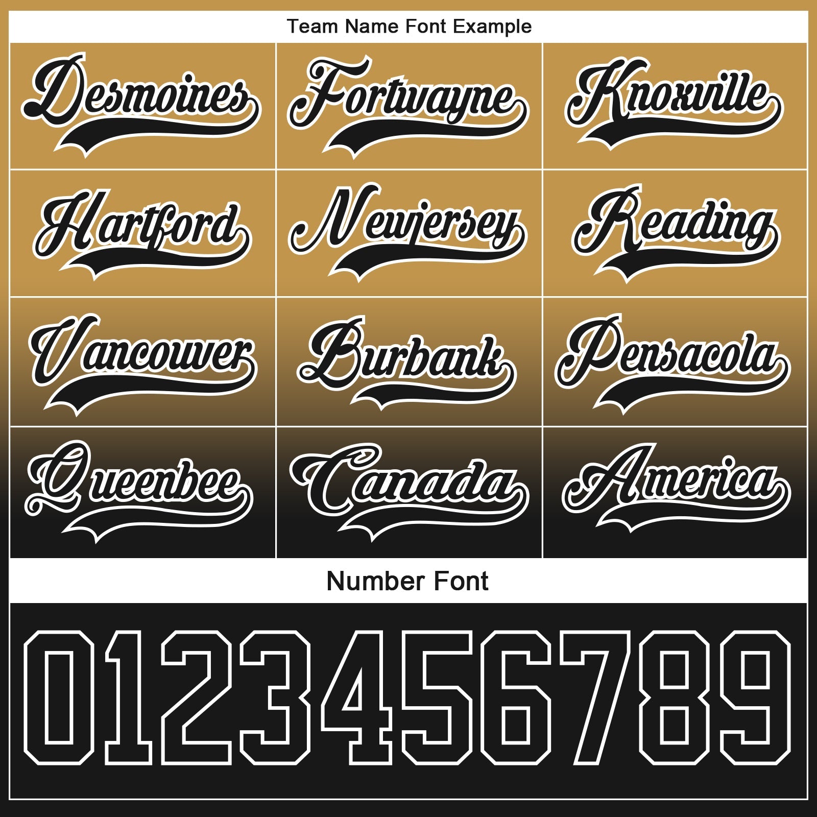 Custom Old Gold Black-White Fade Fashion Hockey Lace Neck Jersey view 6