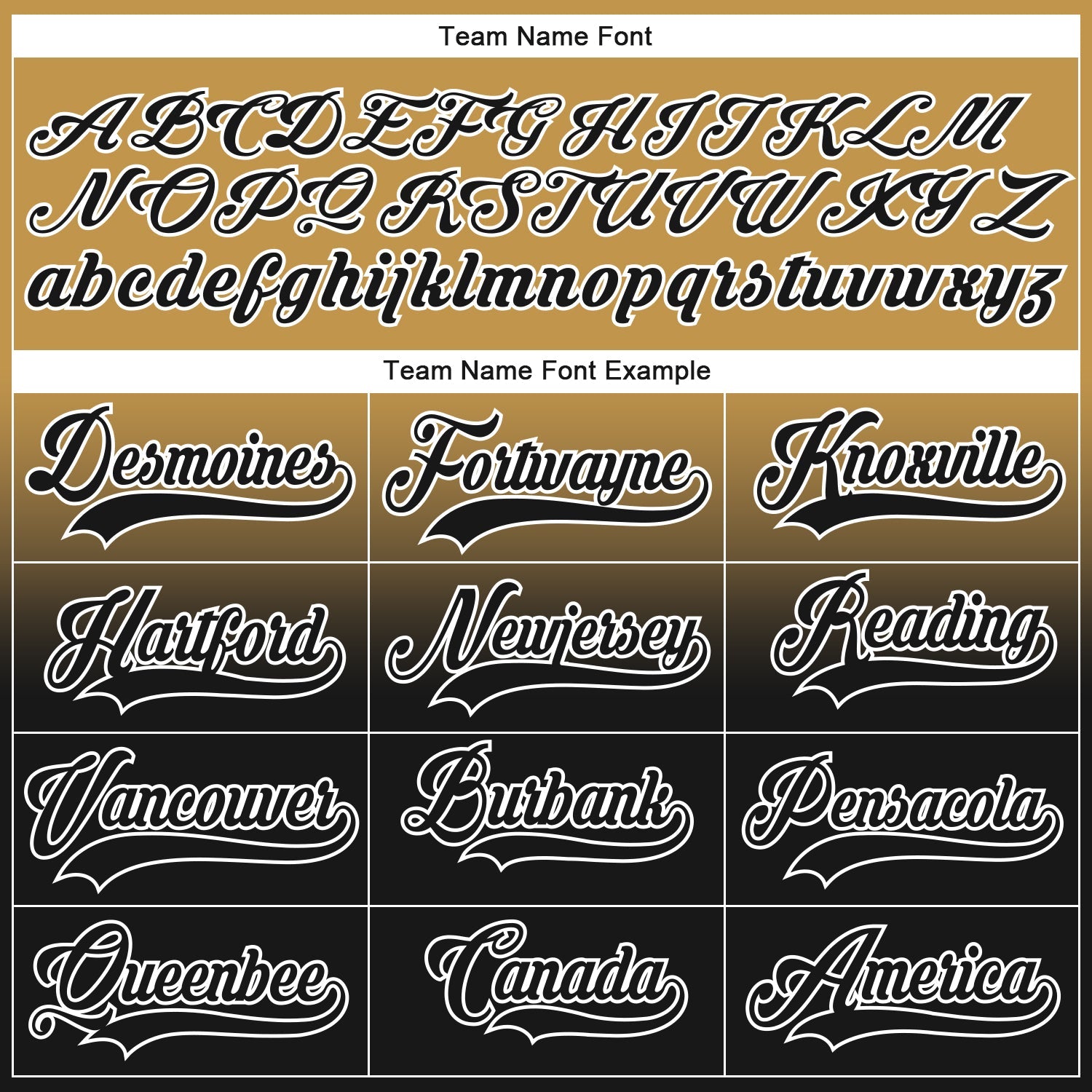 Custom Old Gold Black-White Fade Fashion Hockey Lace Neck Jersey view 7