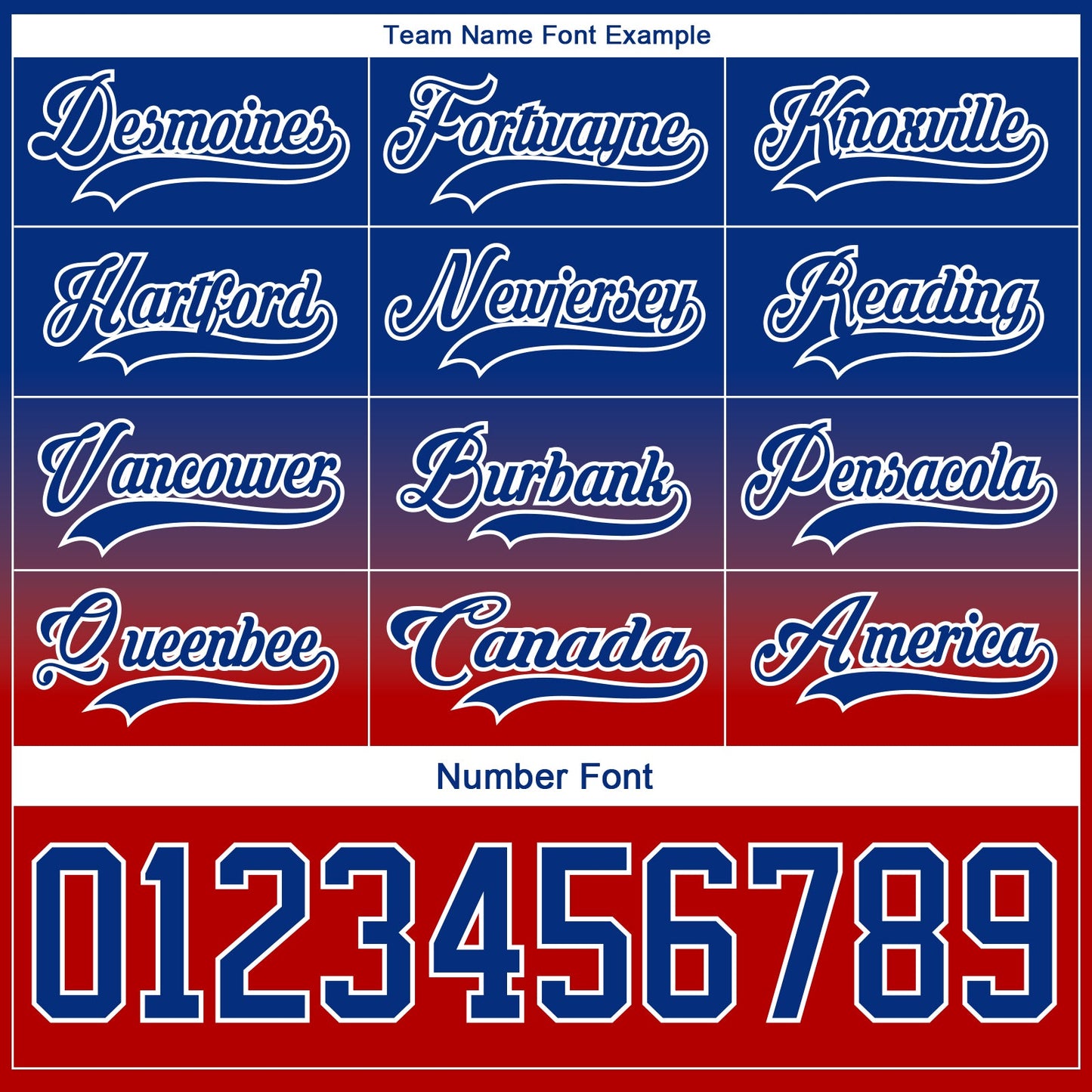 Custom Royal Red-White Fade Fashion Hockey Lace Neck Jersey view 6
