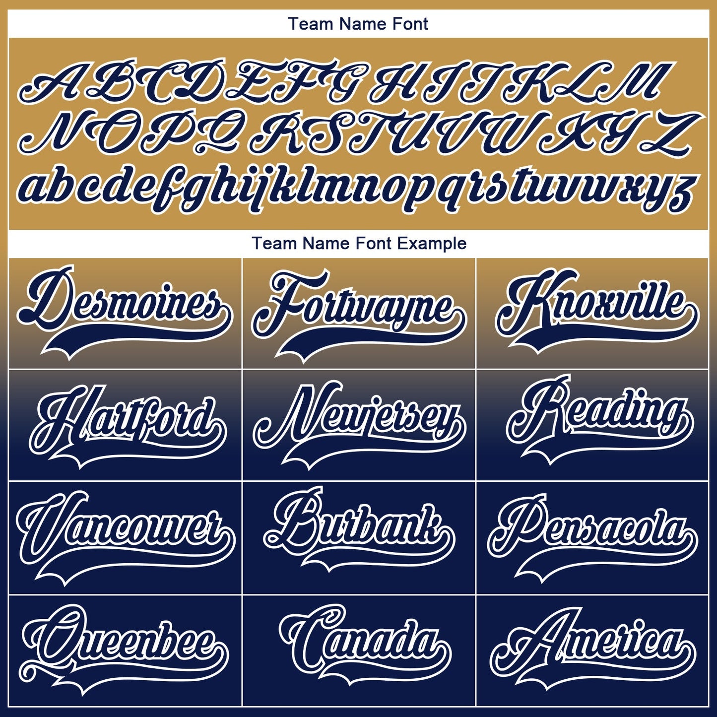 Custom Old Gold Navy-White Fade Fashion Hockey Lace Neck Jersey view 7