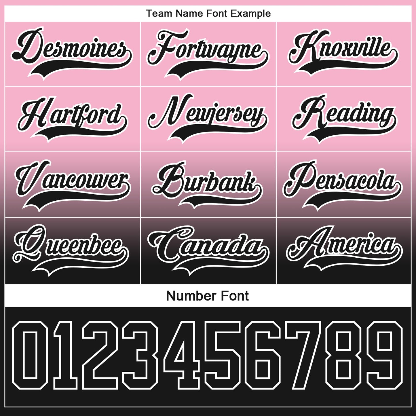 Custom Light Pink Black-White Fade Fashion Hockey Lace Neck Jersey view 6