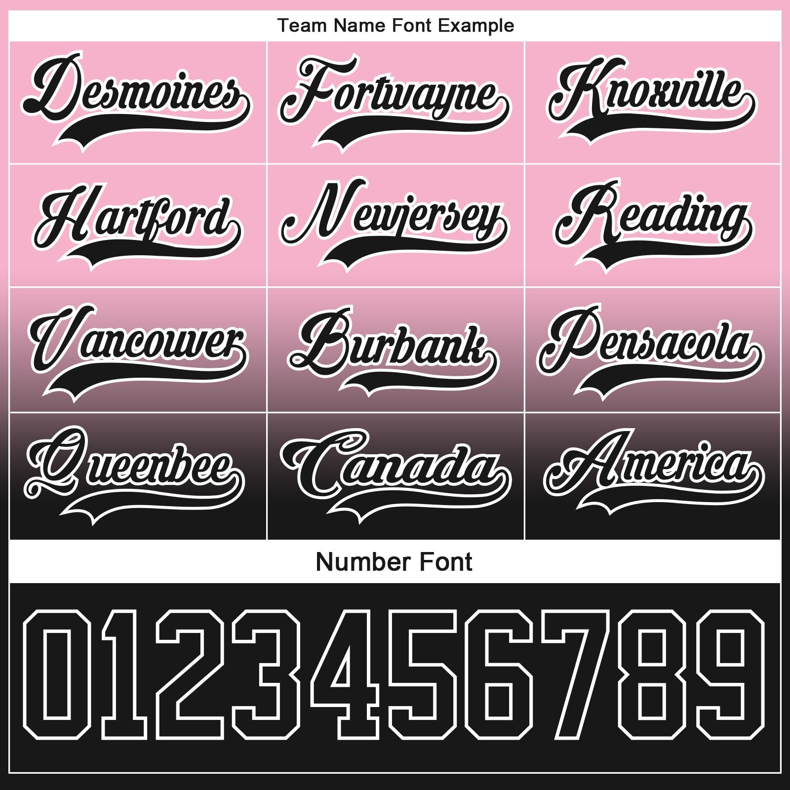 Custom Light Pink Black-White Fade Fashion Hockey Lace Neck Jersey view 6
