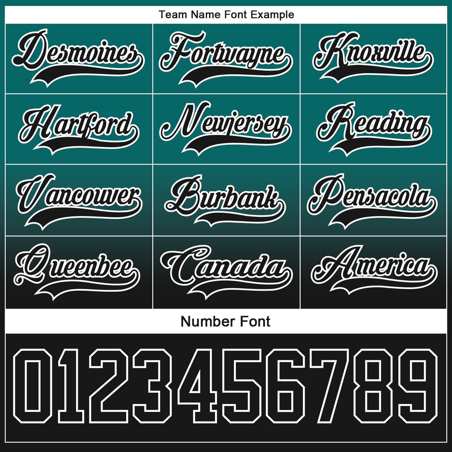 Custom Teal Black-White Fade Fashion Hockey Lace Neck Jersey view 6
