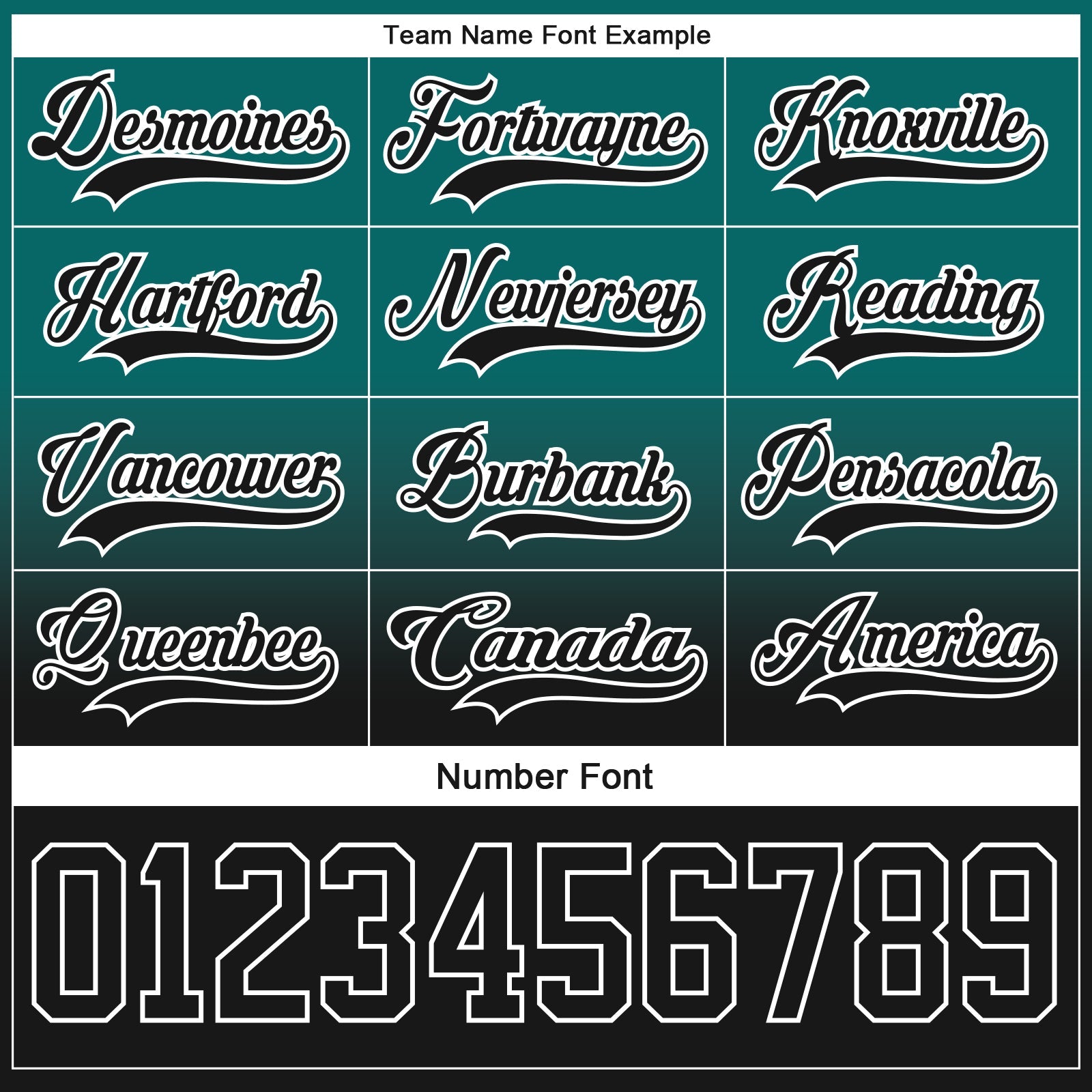 Custom Teal Black-White Fade Fashion Hockey Lace Neck Jersey view 6