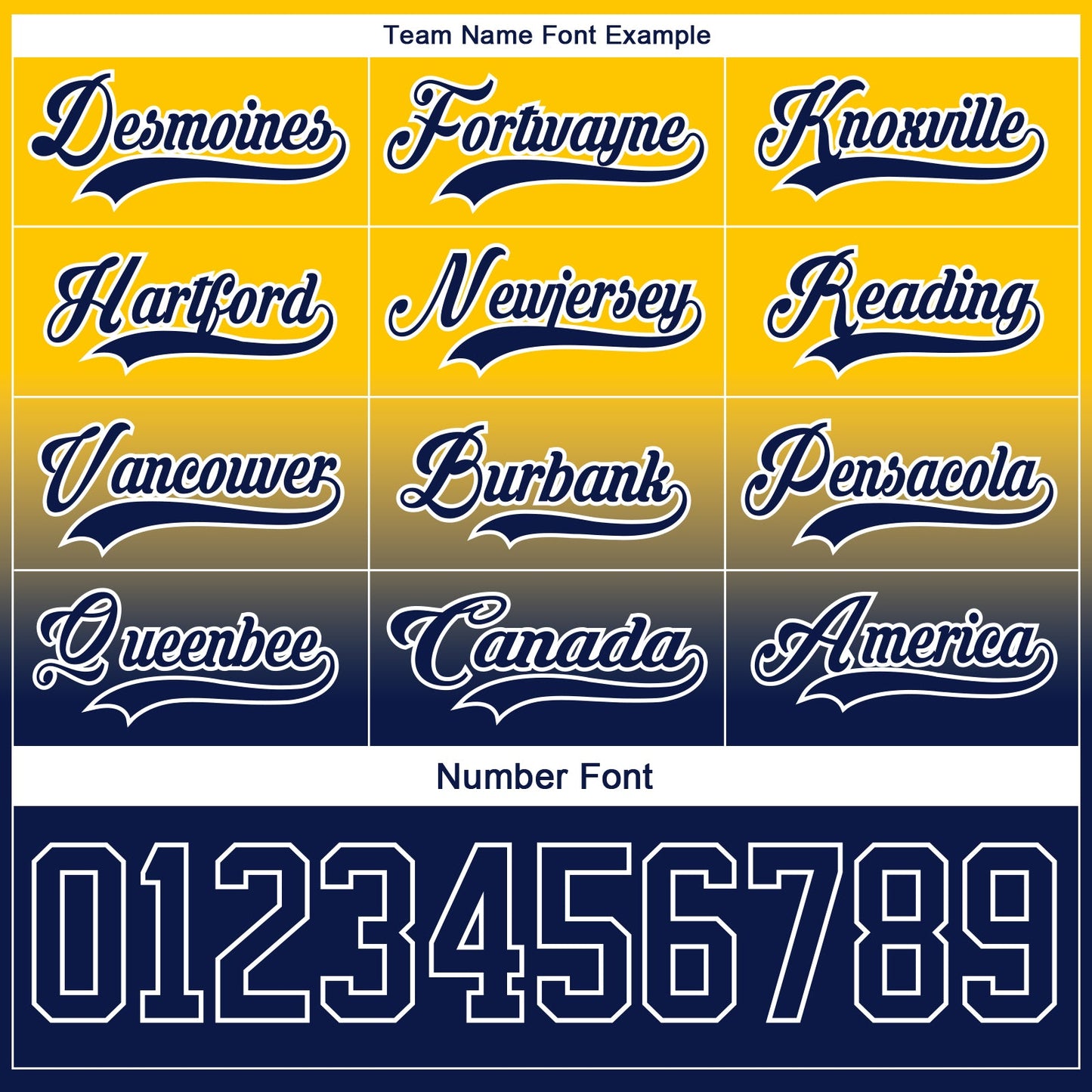 Custom Yellow Navy-White Fade Fashion Hockey Lace Neck Jersey view 6