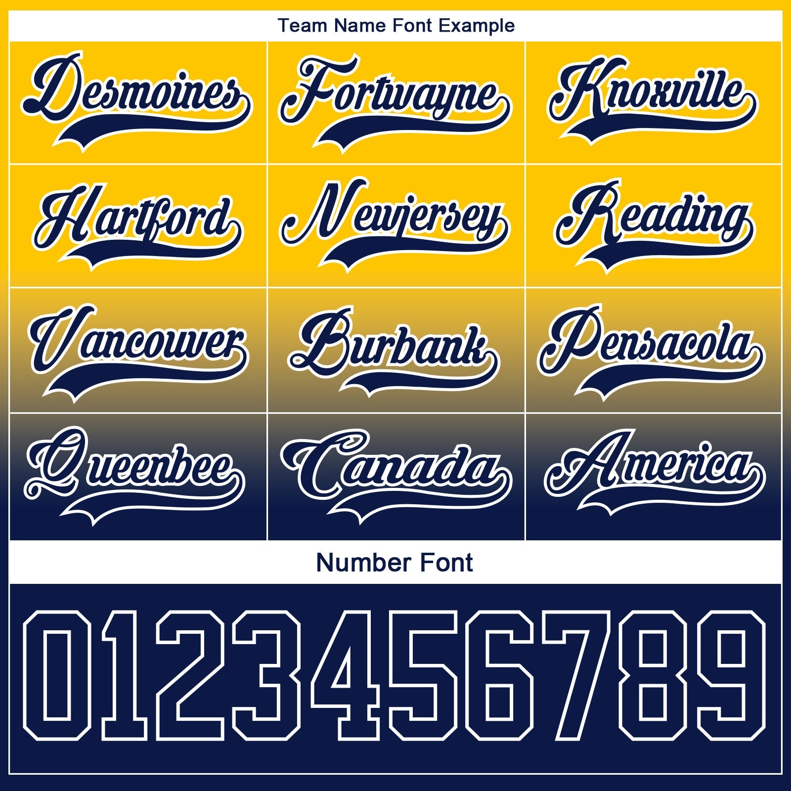 Custom Yellow Navy-White Fade Fashion Hockey Lace Neck Jersey view 6