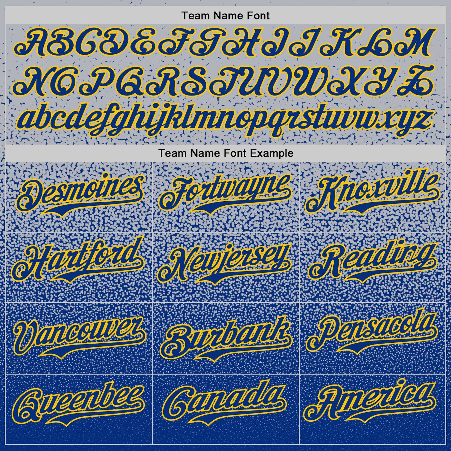 Custom Gray Royal-Gold Fade Fashion Speckle Authentic Baseball Jersey view 4