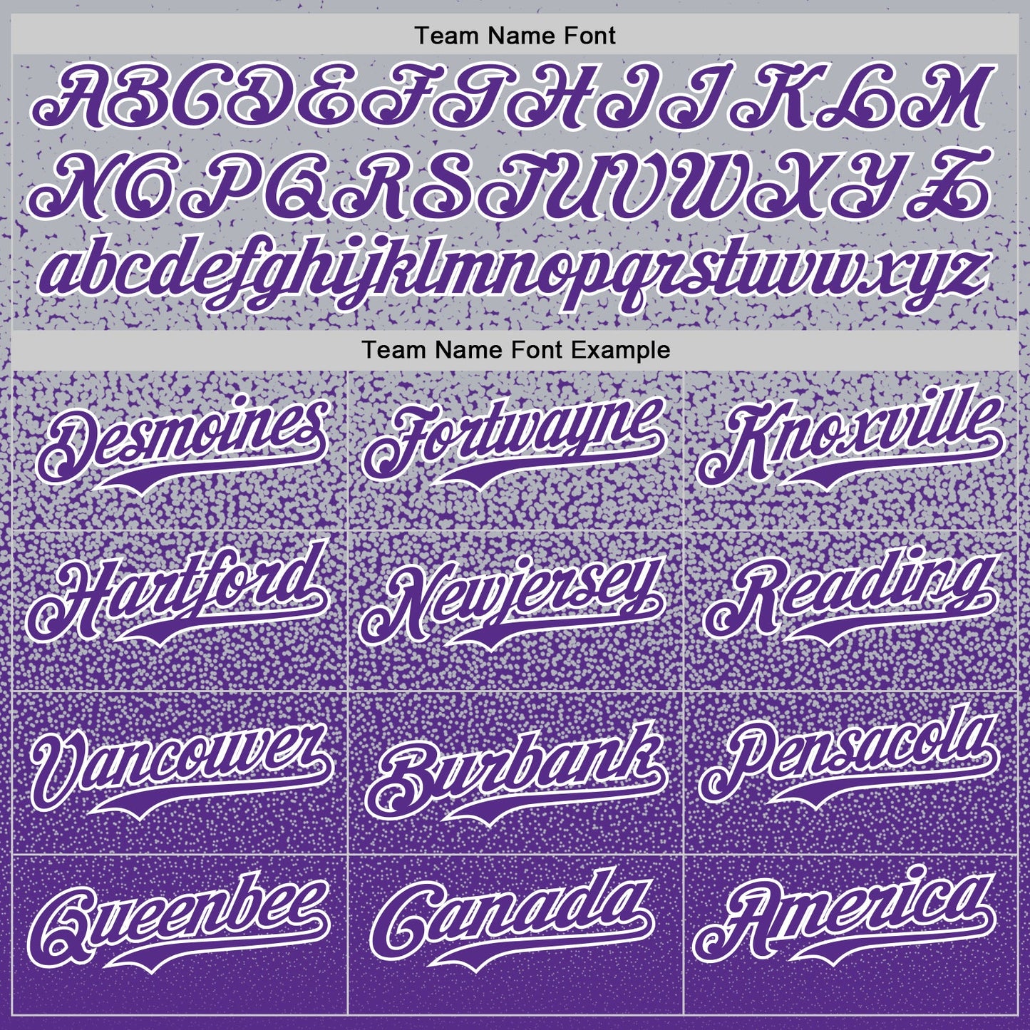 Custom Gray Purple-White Fade Fashion Speckle Authentic Baseball Jersey view 4