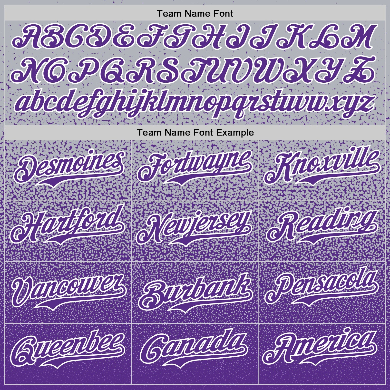 Custom Gray Purple-White Fade Fashion Speckle Authentic Baseball Jersey view 4