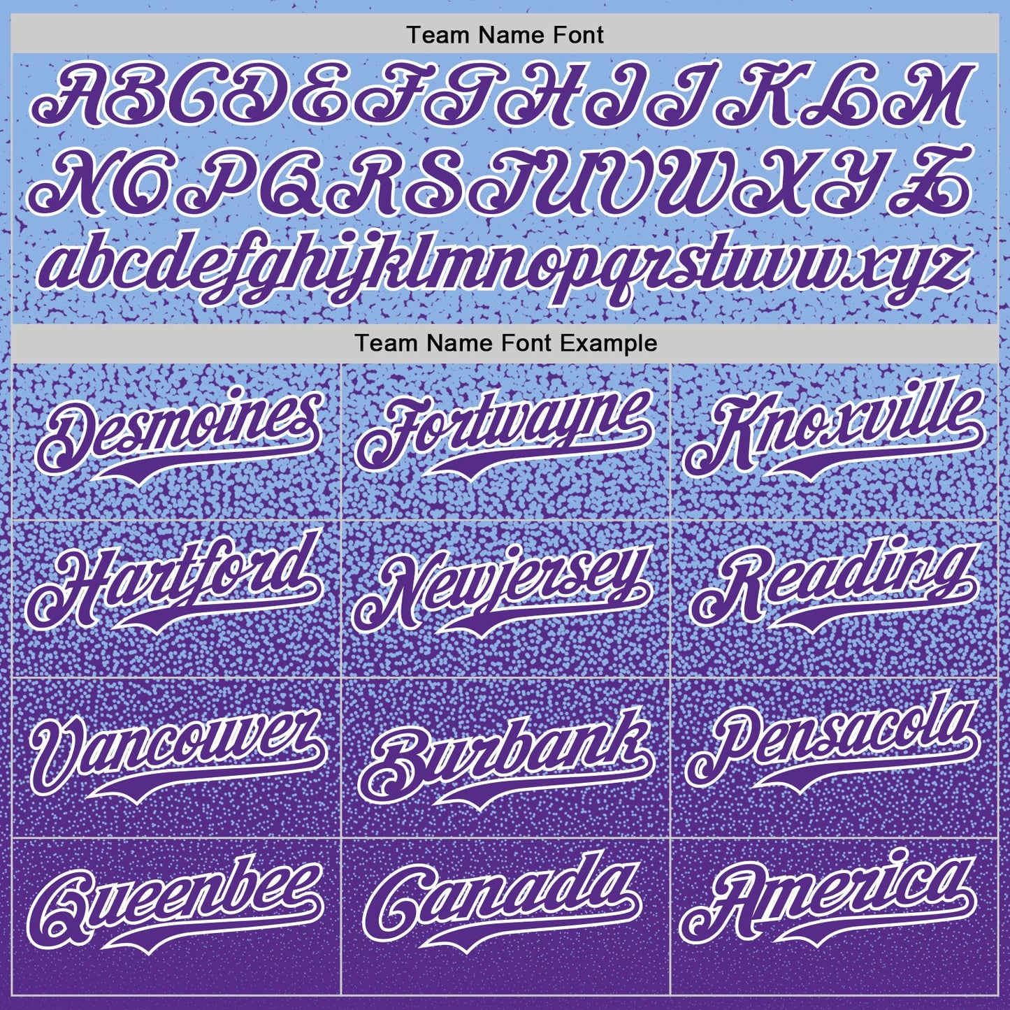 Custom Light Blue Purple-White Fade Fashion Speckle Authentic Baseball Jersey view 4