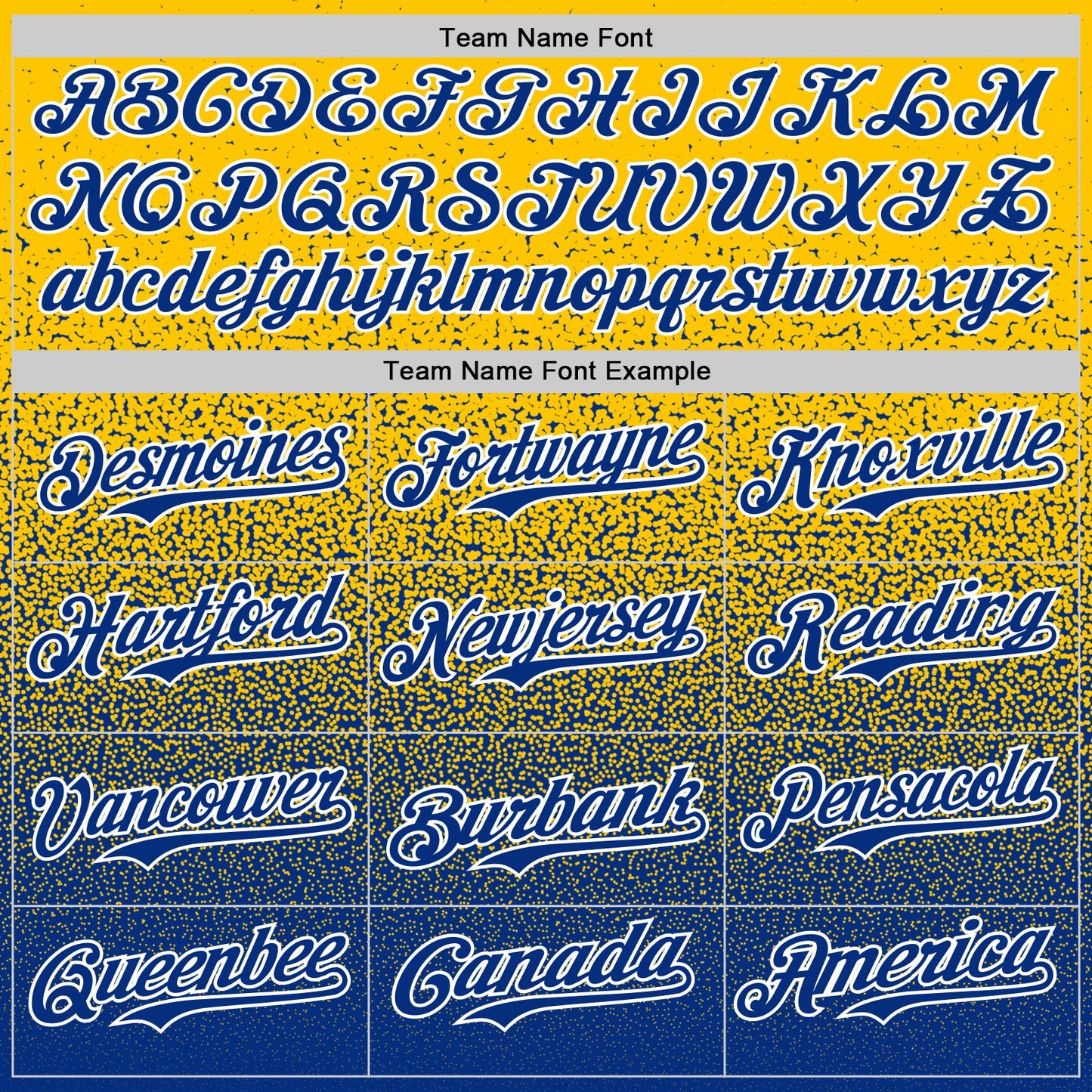 Custom Yellow Royal-White Fade Fashion Speckle Authentic Baseball Jersey view 4