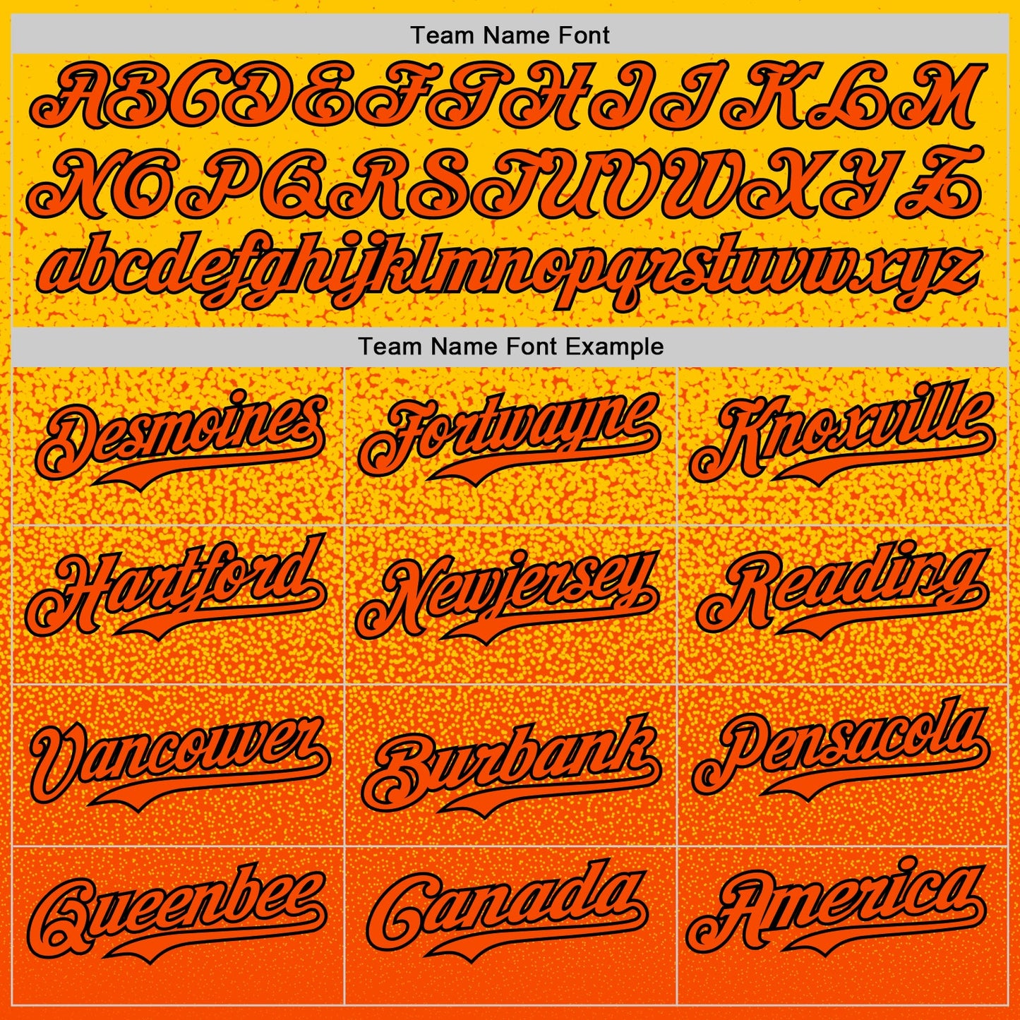 Custom Yellow Orange-Black Fade Fashion Speckle Authentic Baseball Jersey view 4