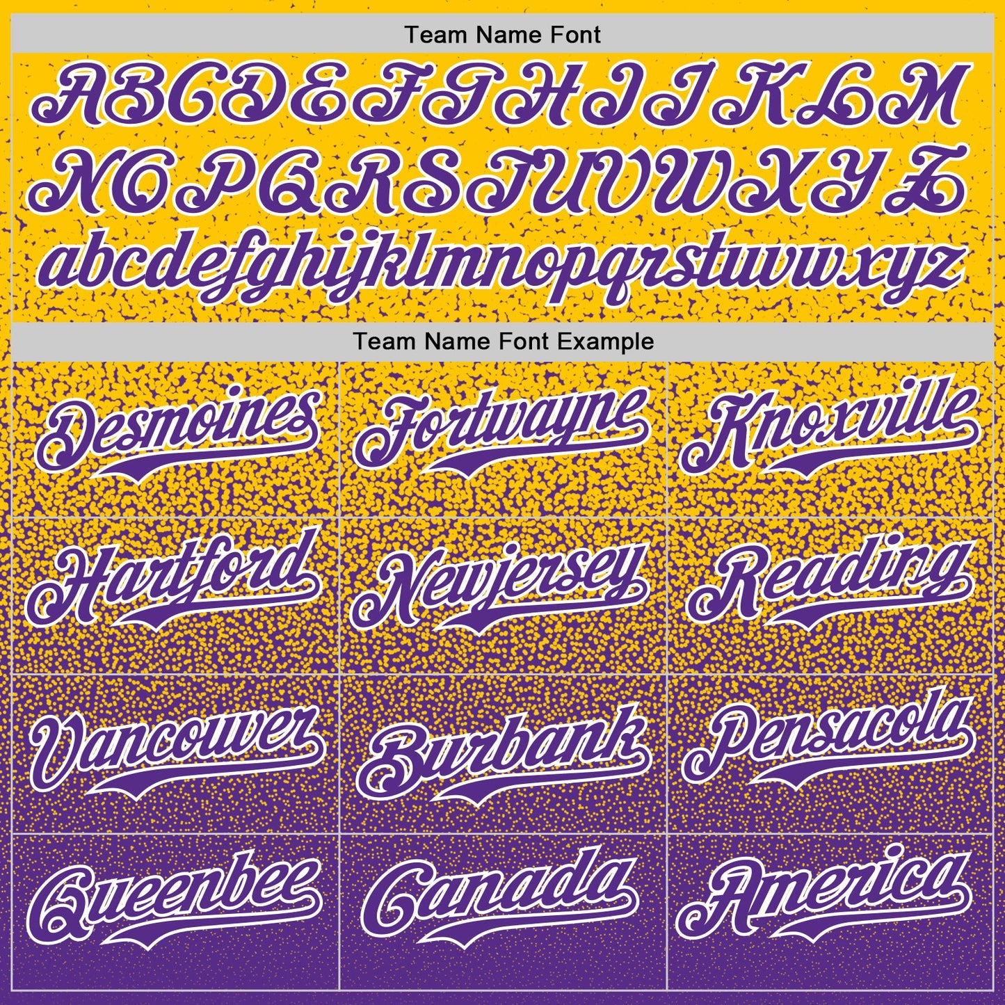 Custom Yellow Purple-White Fade Fashion Speckle Authentic Baseball Jersey view 4