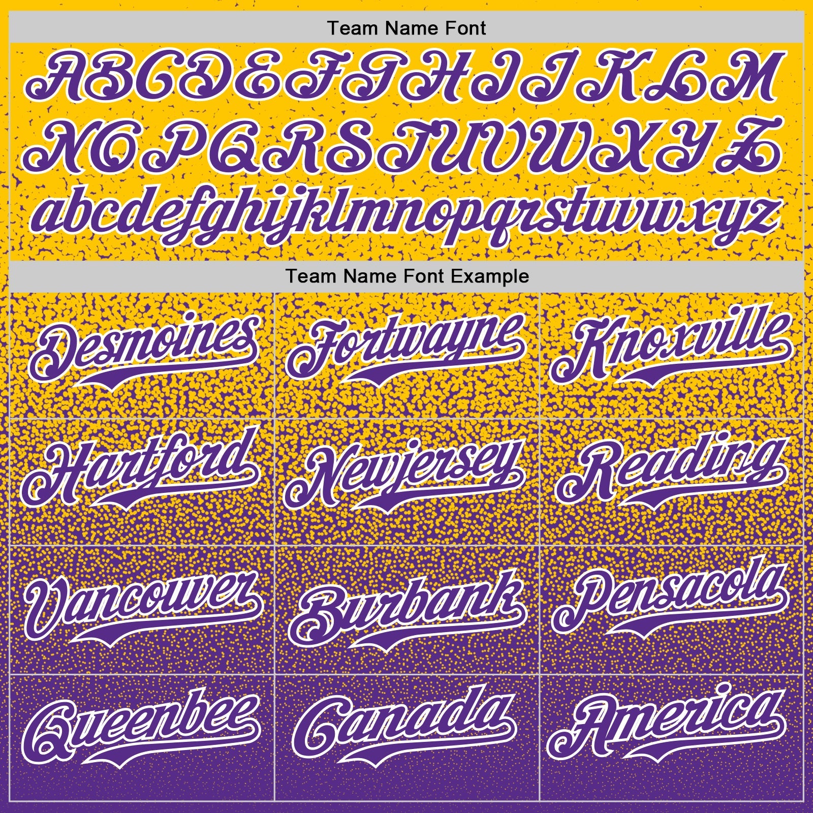 Custom Yellow Purple-White Fade Fashion Speckle Authentic Baseball Jersey view 4