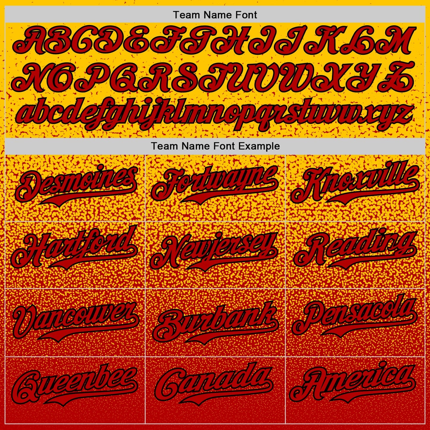 Custom Yellow Red-Black Fade Fashion Speckle Authentic Baseball Jersey view 4