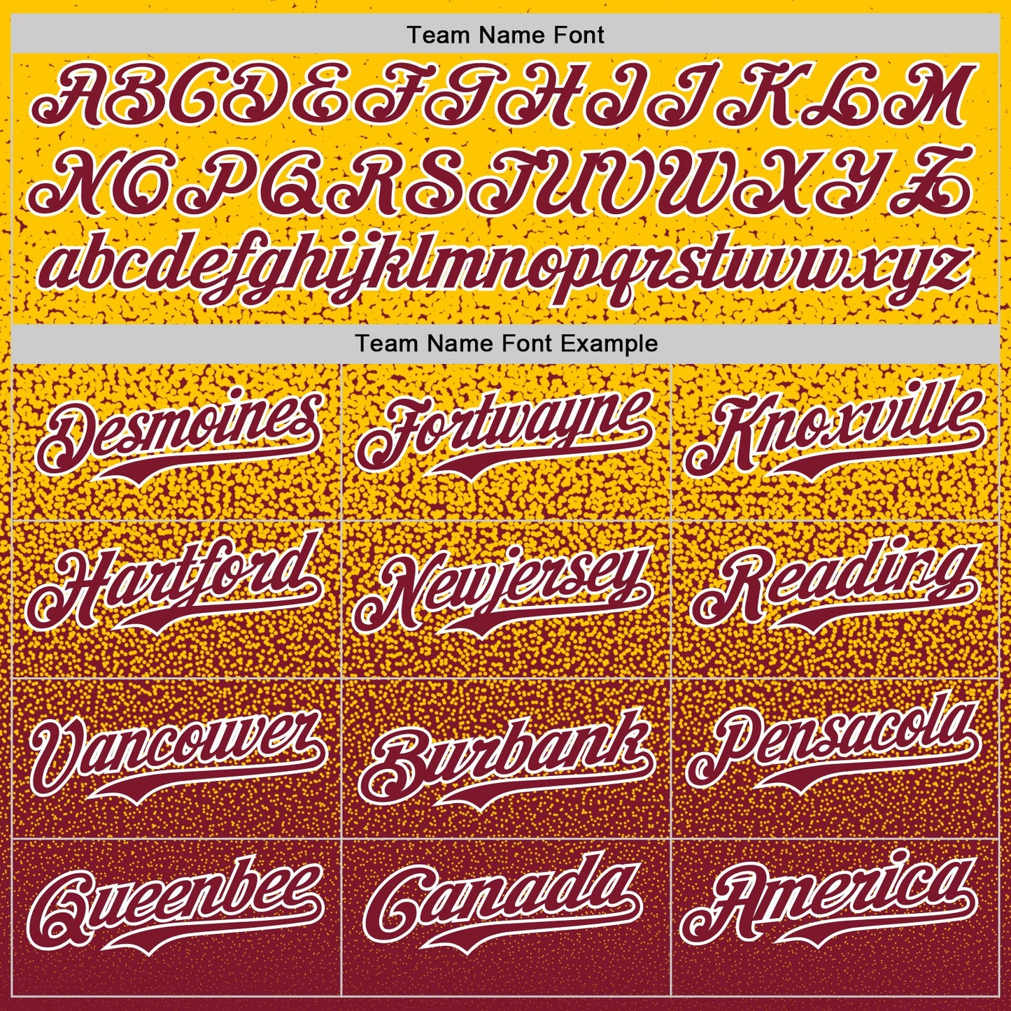 Custom Yellow Crimson-White Fade Fashion Speckle Authentic Baseball Jersey view 4