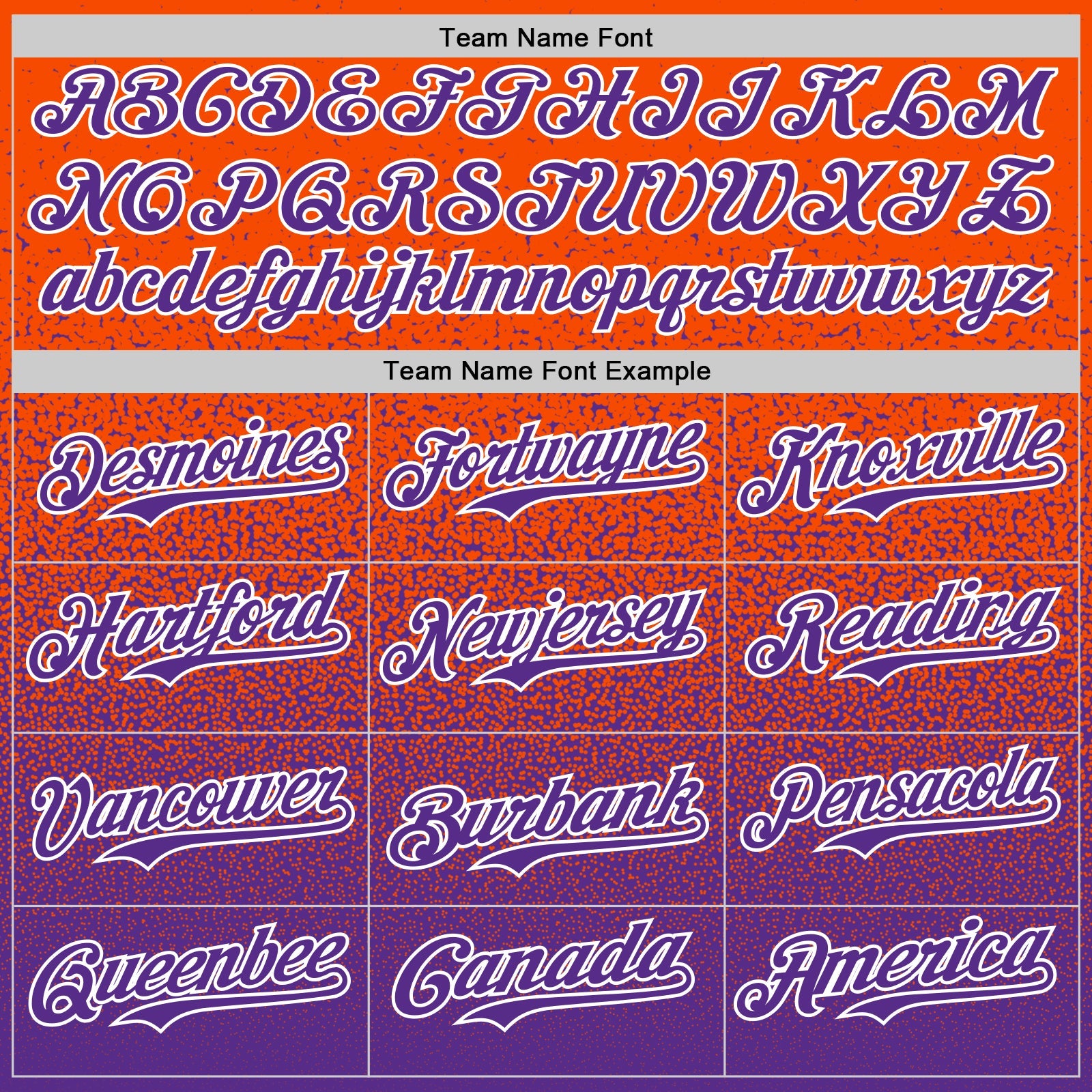Custom Orange Purple-White Fade Fashion Speckle Authentic Baseball Jersey view 4