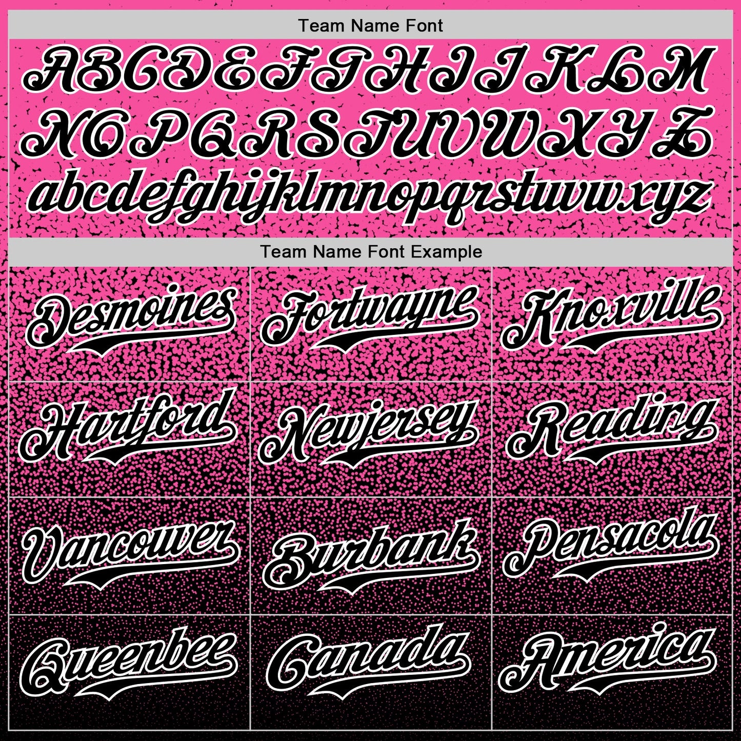 Custom Pink Black-White Fade Fashion Speckle Authentic Baseball Jersey view 4