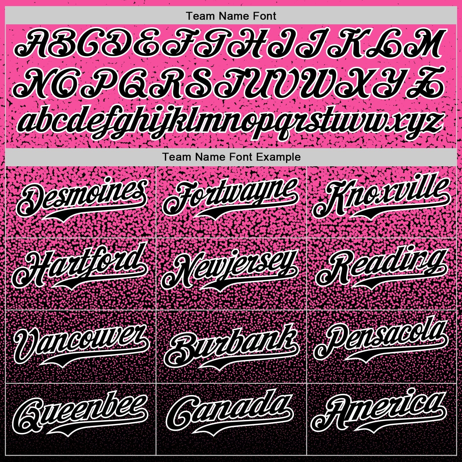 Custom Pink Black-White Fade Fashion Speckle Authentic Baseball Jersey view 4